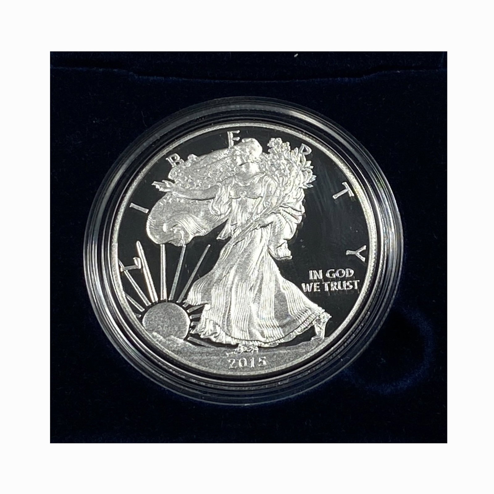 2015 American Eagle 1 oz Silver Proof Coin (1 of 2)