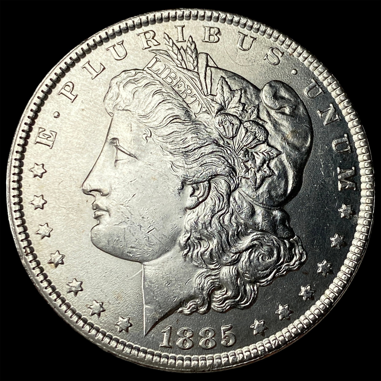 1885 Morgan Silver Dollar UNCIRCULATED: 1885 Morgan Silver Dollar UNCIRCULATED