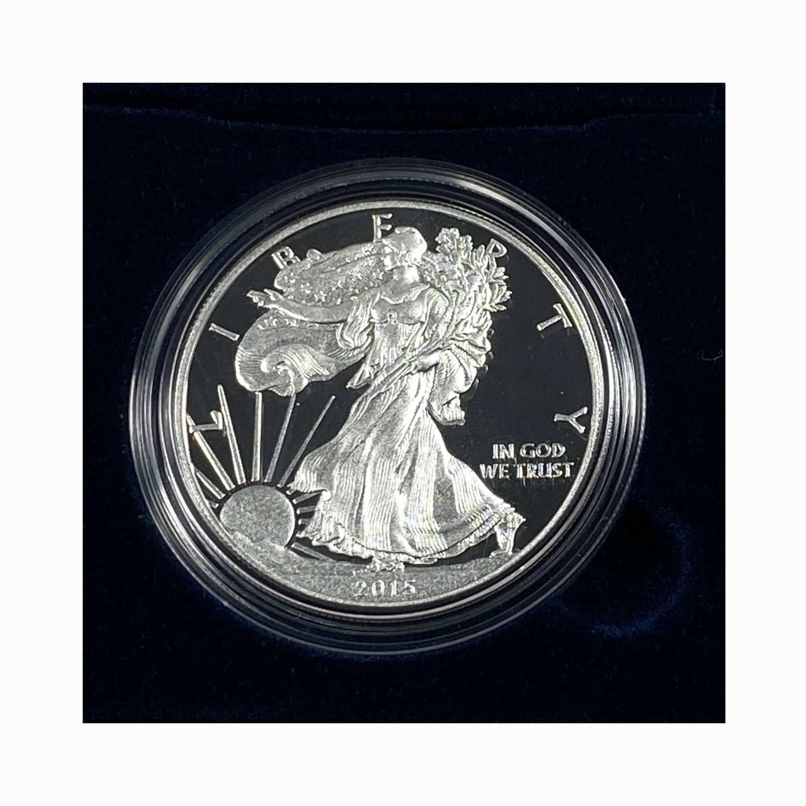 2015 American Eagle 1 oz Silver Proof Coin: 2015 American Eagle 1 oz Silver Proof Coin
