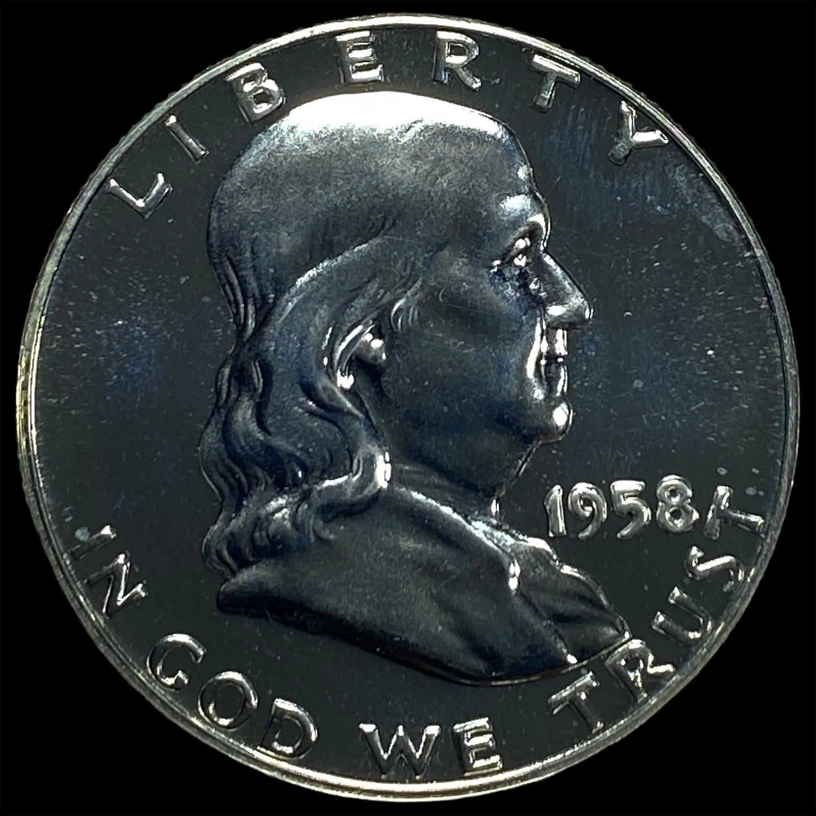 1958 Franklin Half Dollar GEM PROOF (1 of 2)