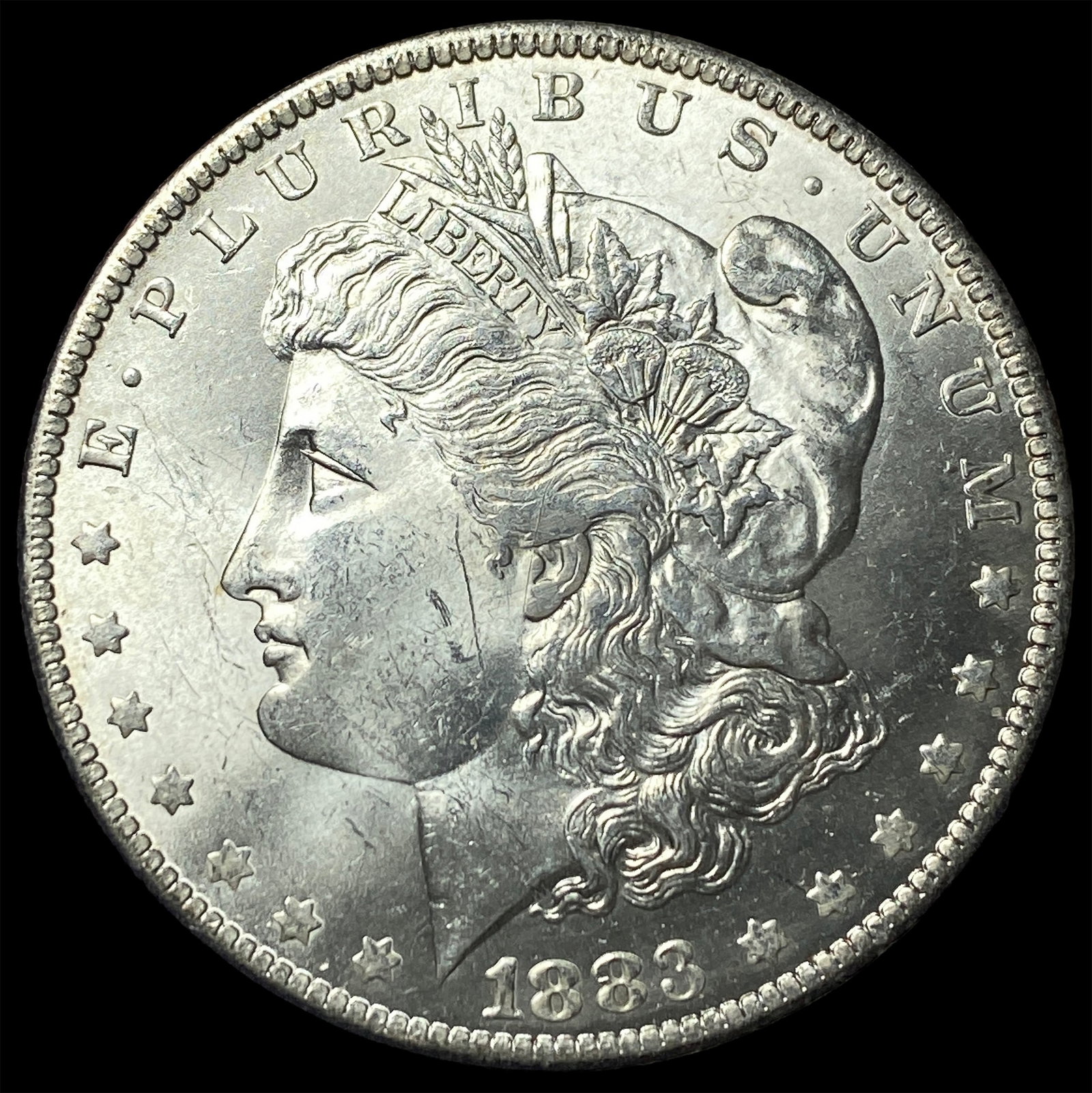 1883-O Silver Morgan Dollar GEM BU: 1883-O Silver Morgan Dollar GEM BU