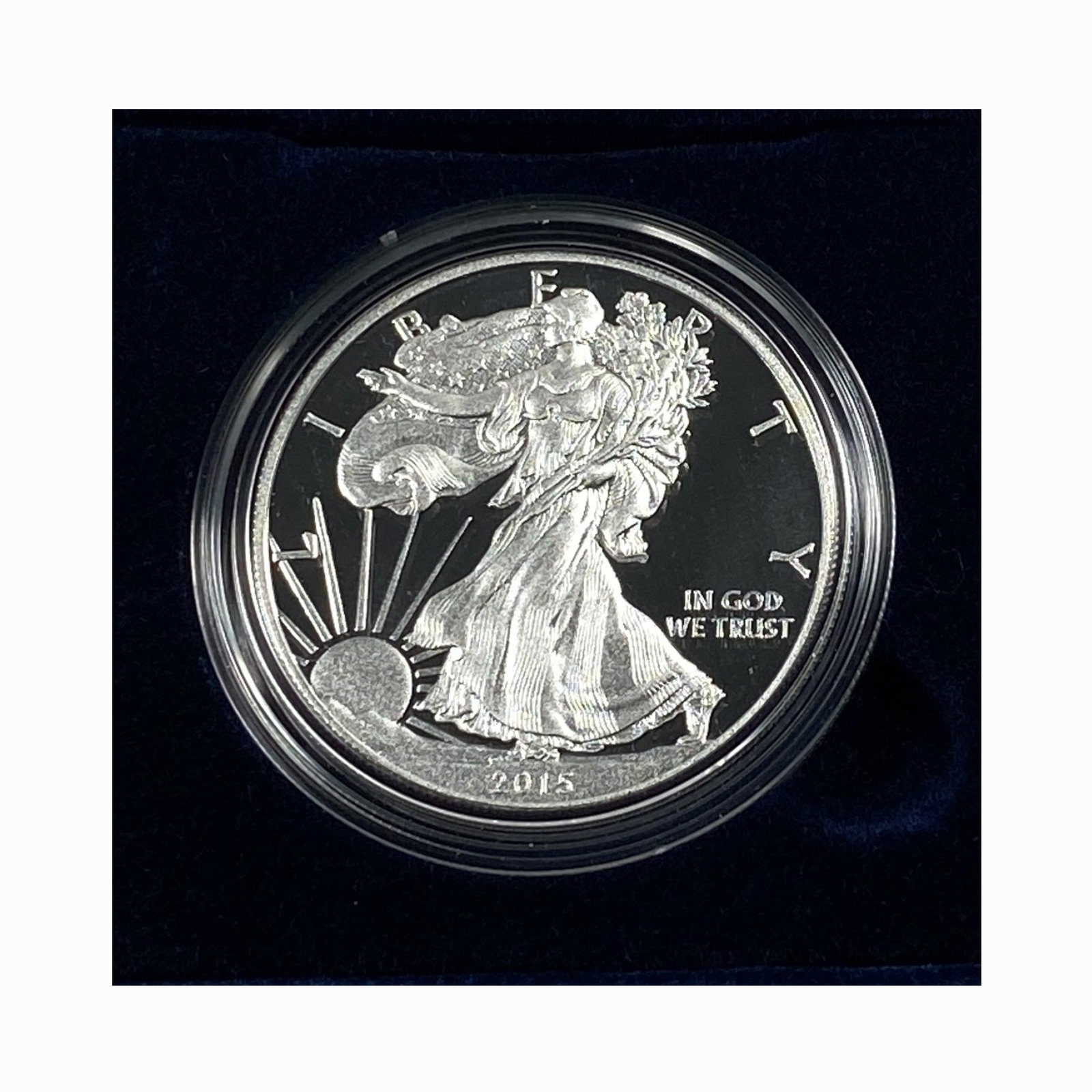 2015 American Eagle 1 oz Silver Proof Coin: 2015 American Eagle 1 oz Silver Proof Coin