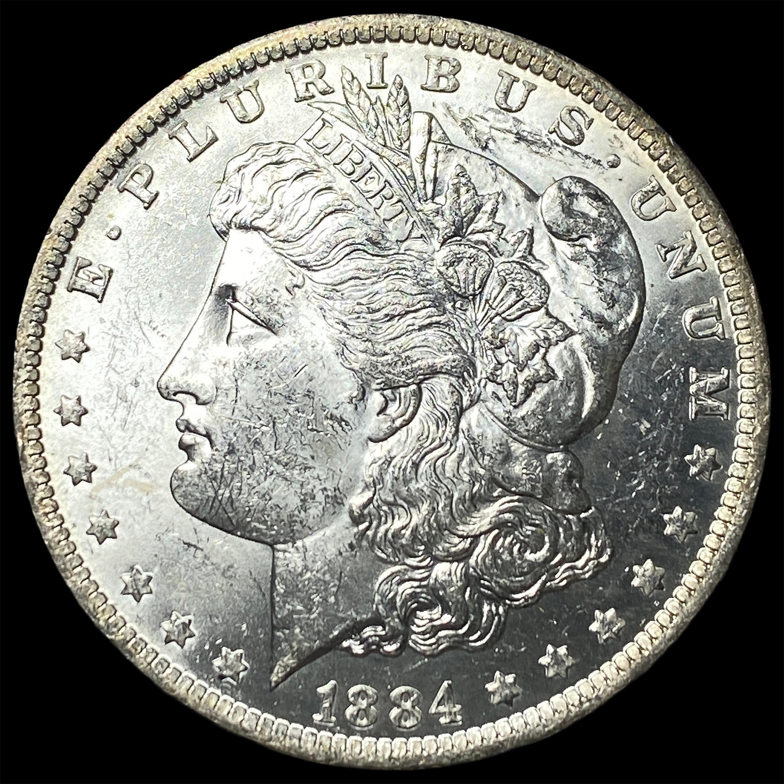 1884-O Silver Morgan Dollar CHOICE BU: 1884-O Silver Morgan Dollar CHOICE BU