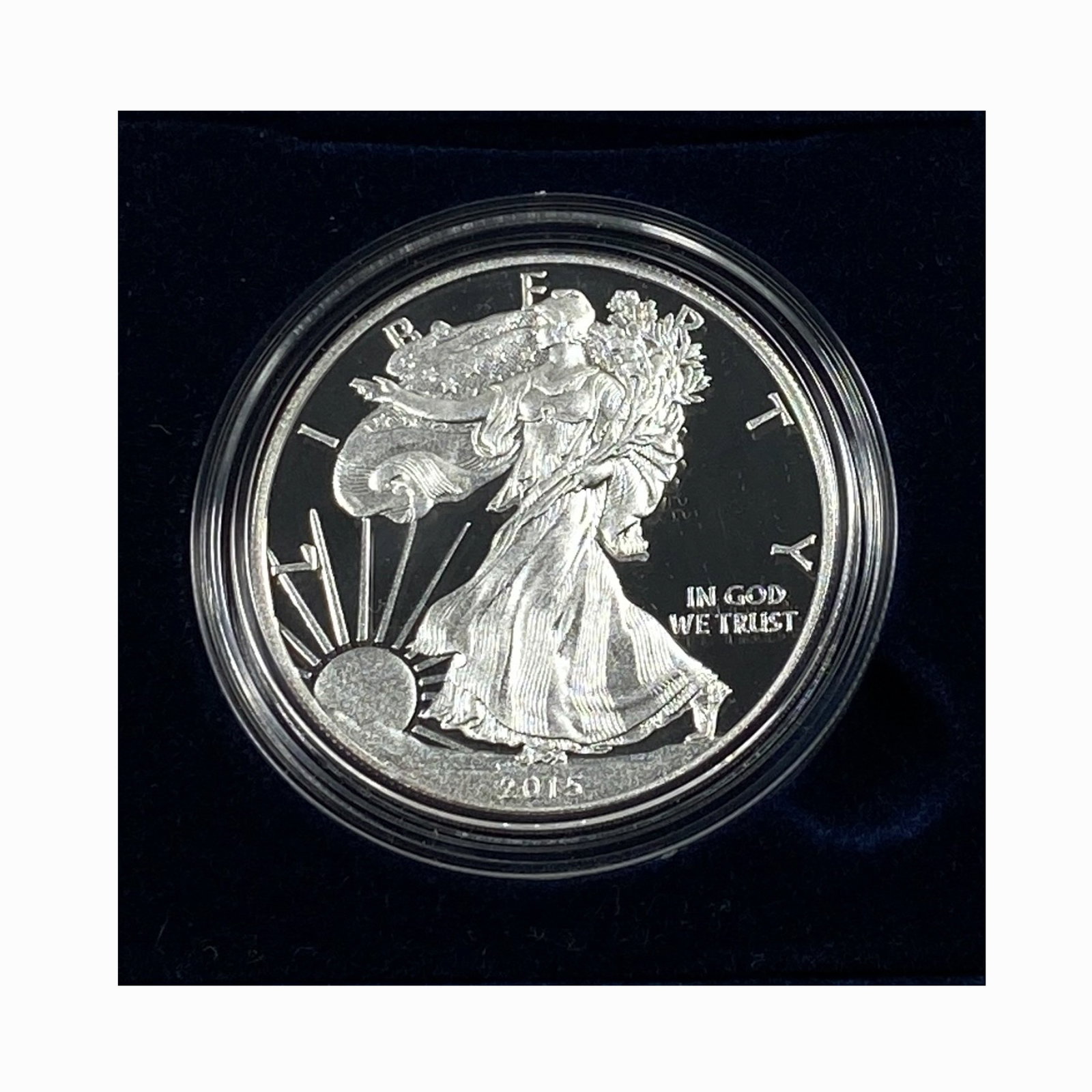 2015 American Eagle 1 oz Silver Proof Coin: 2015 American Eagle 1 oz Silver Proof Coin