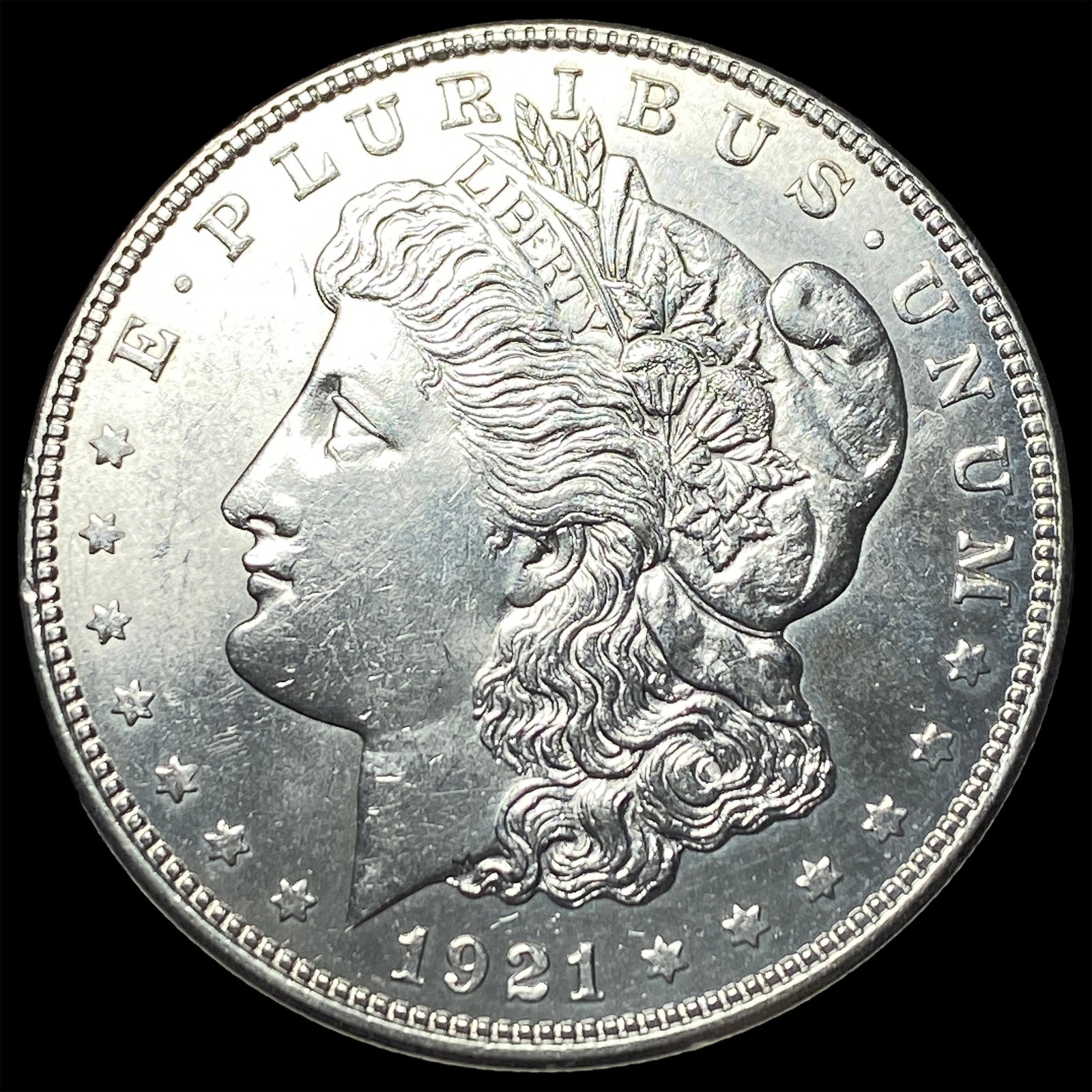 1921 Morgan Silver Dollar UNCIRCULATED: 1921 Morgan Silver Dollar UNCIRCULATED