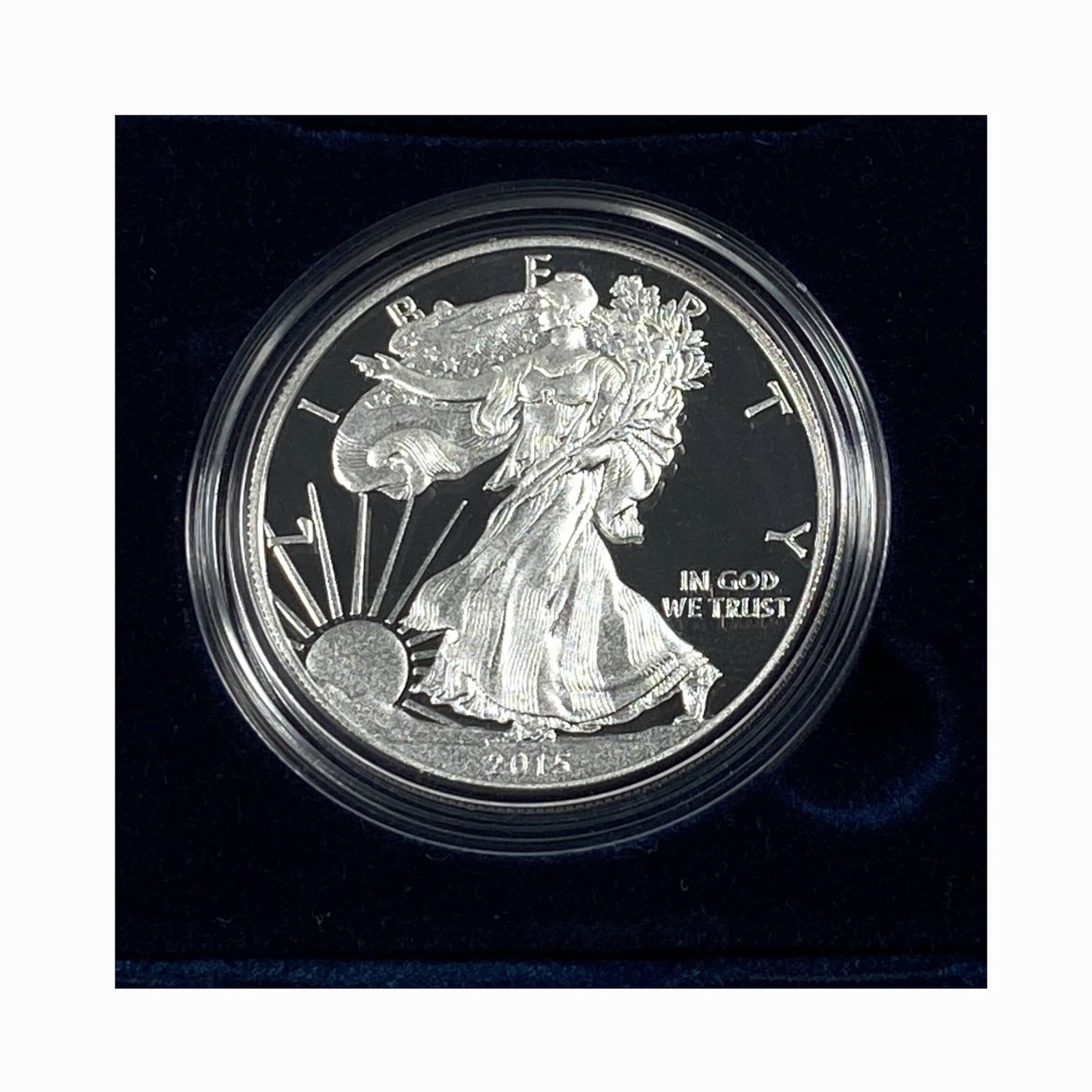 2015 American Eagle 1 oz Silver Proof Coin: 2015 American Eagle 1 oz Silver Proof Coin