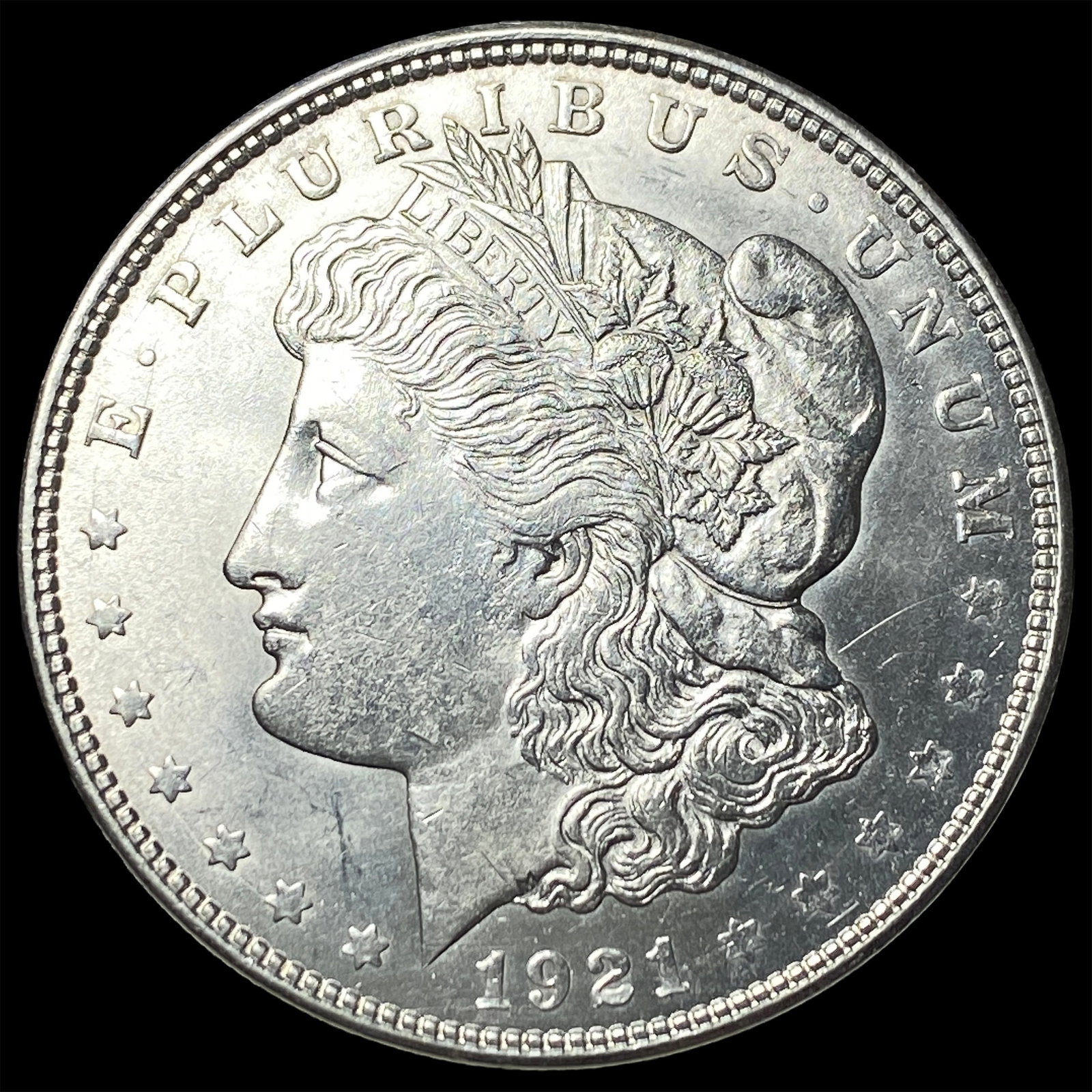 1921-D Silver Morgan Dollar UNCIRCULATED: 1921-D Silver Morgan Dollar UNCIRCULATED