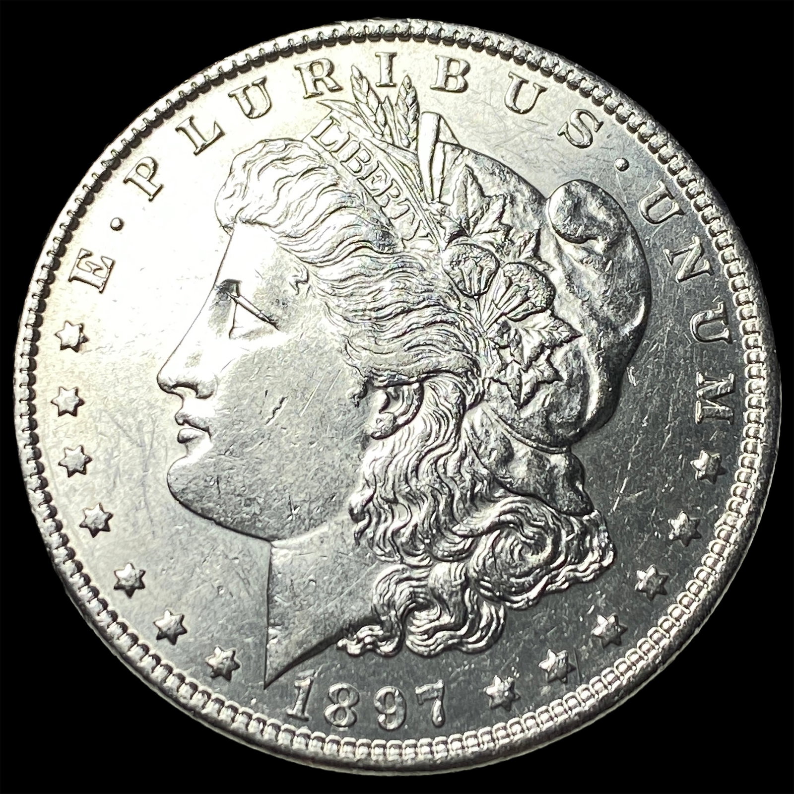 1897 Morgan Silver Dollar UNCIRCULATED: 1897 Morgan Silver Dollar UNCIRCULATED