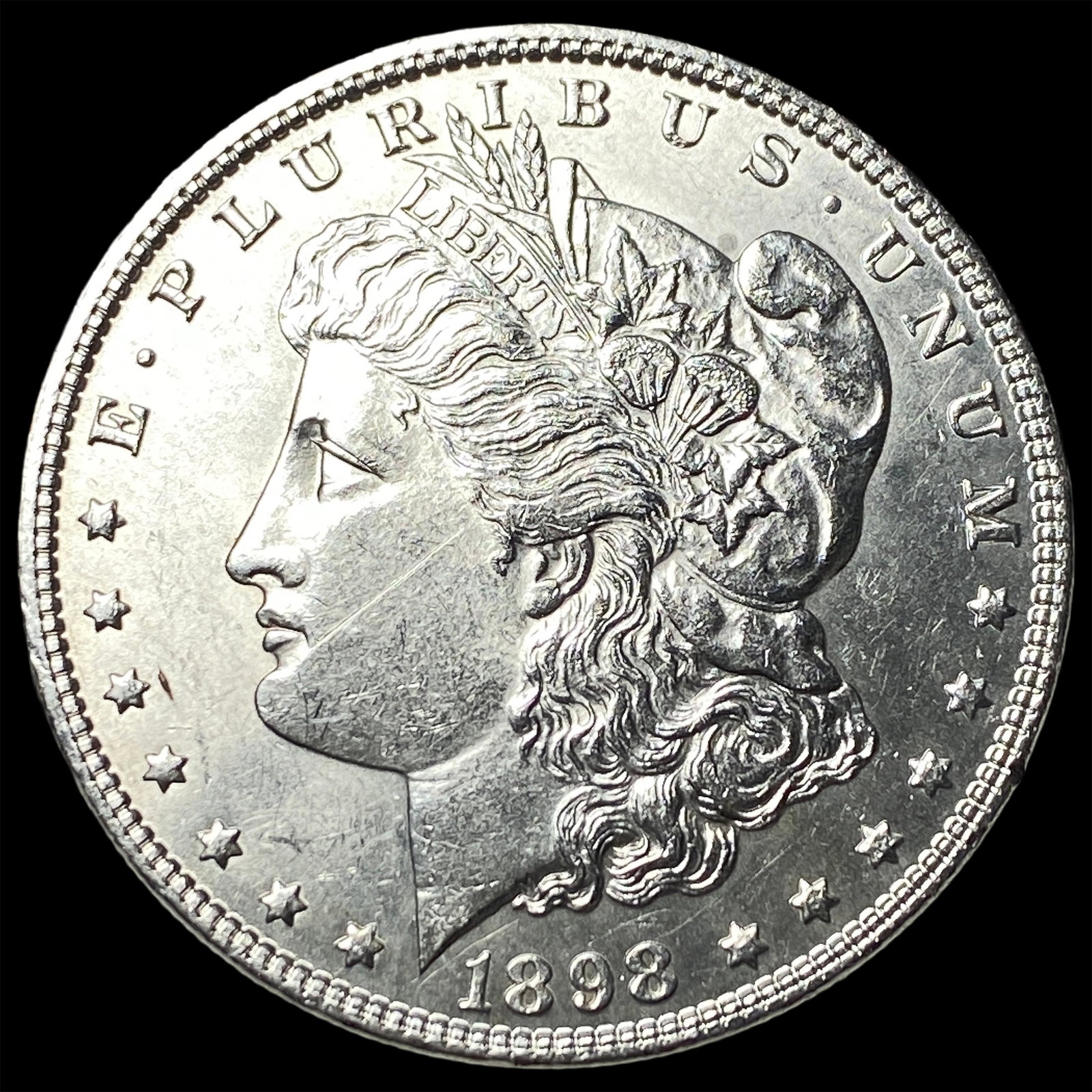 1898 Morgan Silver Dollar UNCIRCULATED: 1898 Morgan Silver Dollar UNCIRCULATED
