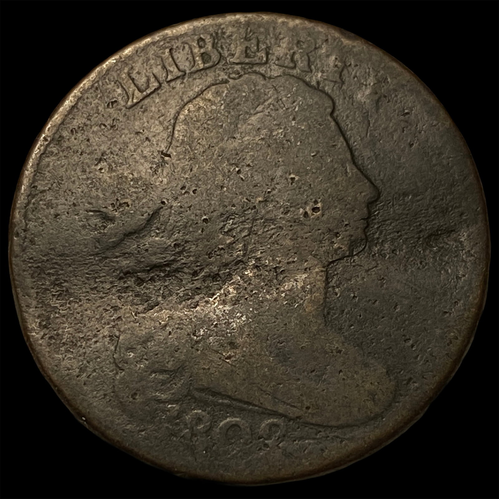 1802 Draped Bust Large Cent NICELY CIRCULATED (1 of 2)