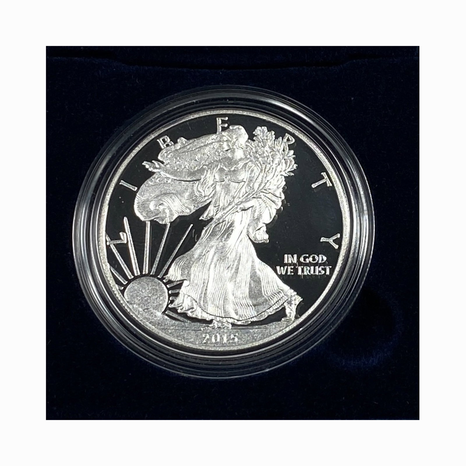 2015 American Eagle 1 oz Silver Proof Coin: 2015 American Eagle 1 oz Silver Proof Coin