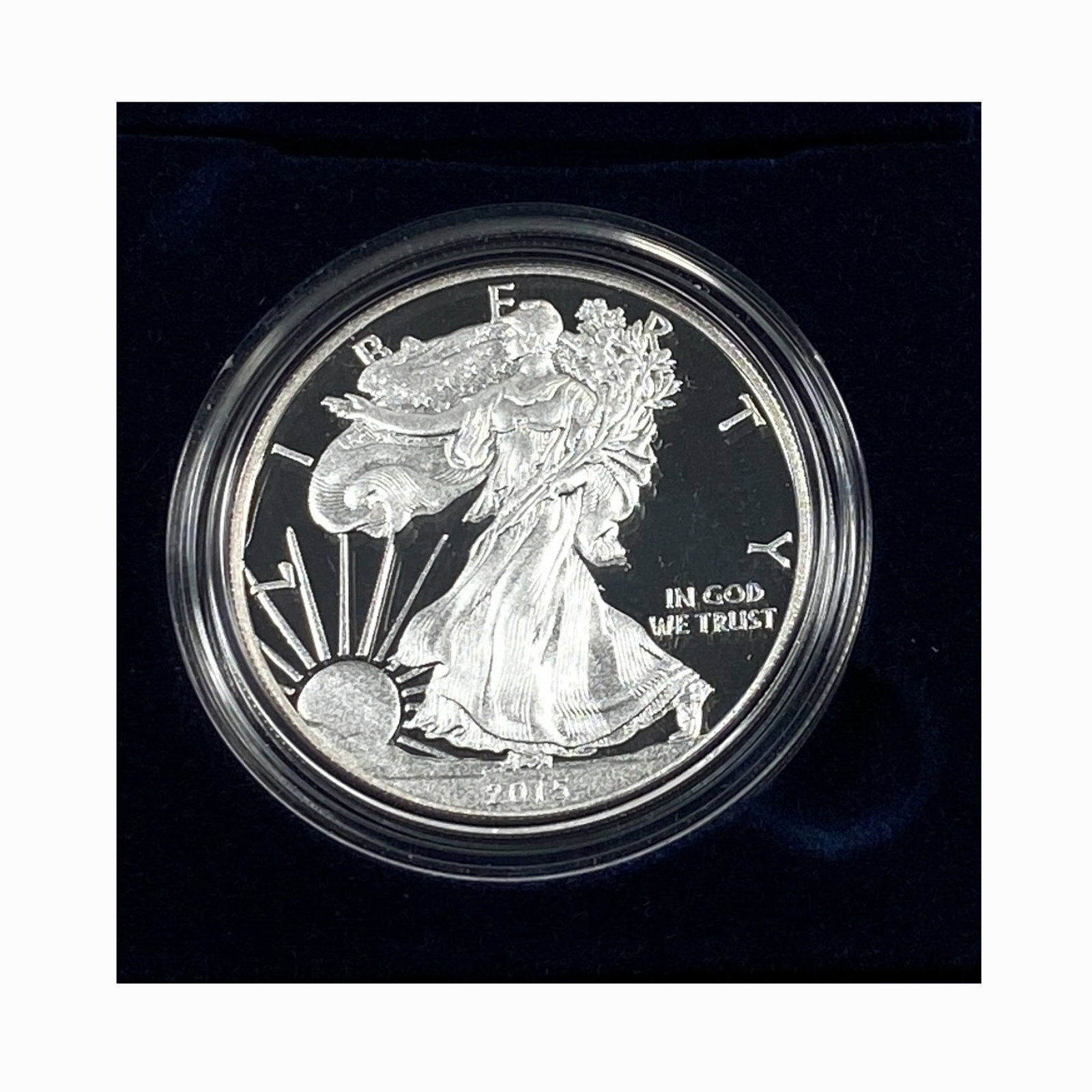 2015 American Eagle 1 oz Silver Proof Coin (1 of 2)