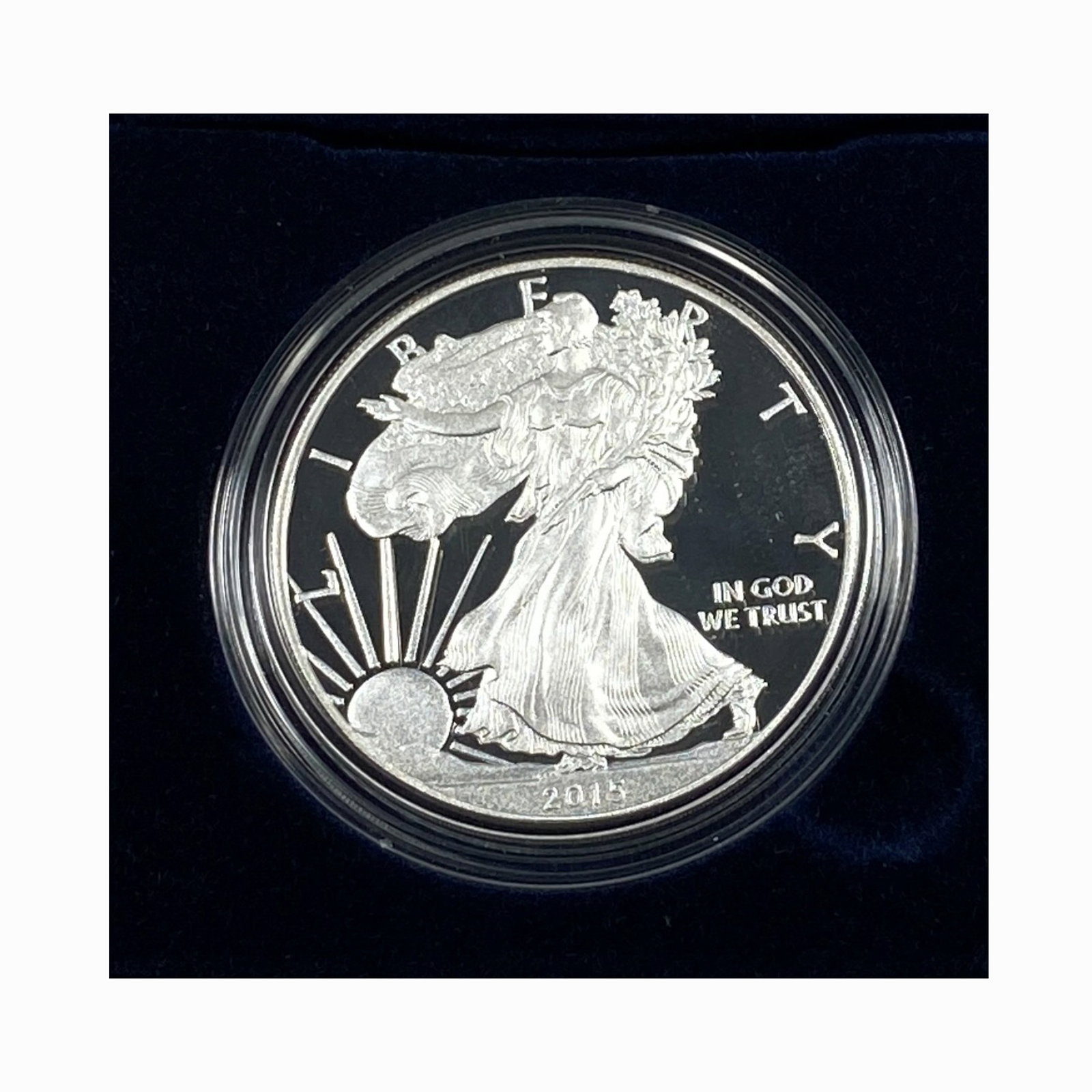 2015 American Eagle 1 oz Silver Proof Coin (1 of 2)