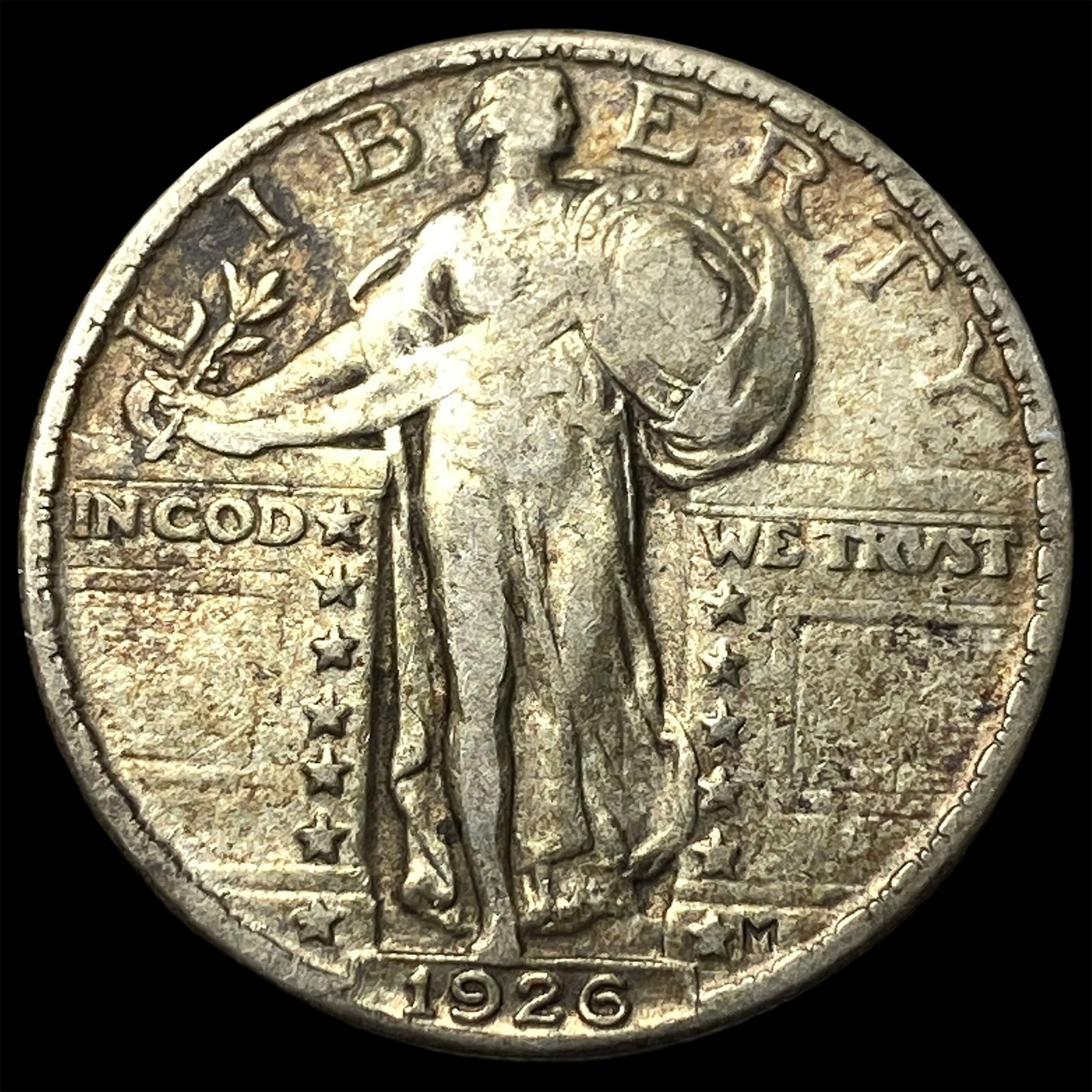 1926 Standing Liberty Silver Quarter NEARLY UNCIRCULATED (1 of 2)