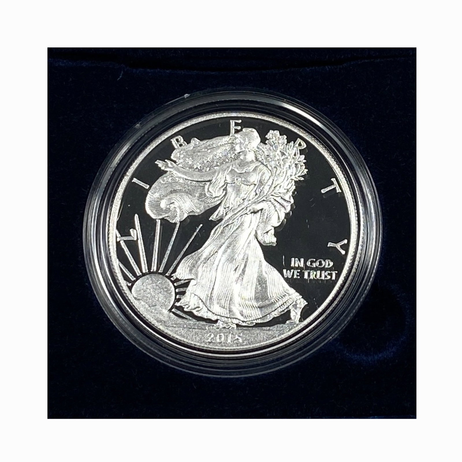 2015 American Eagle 1 oz Silver Proof Coin: 2015 American Eagle 1 oz Silver Proof Coin