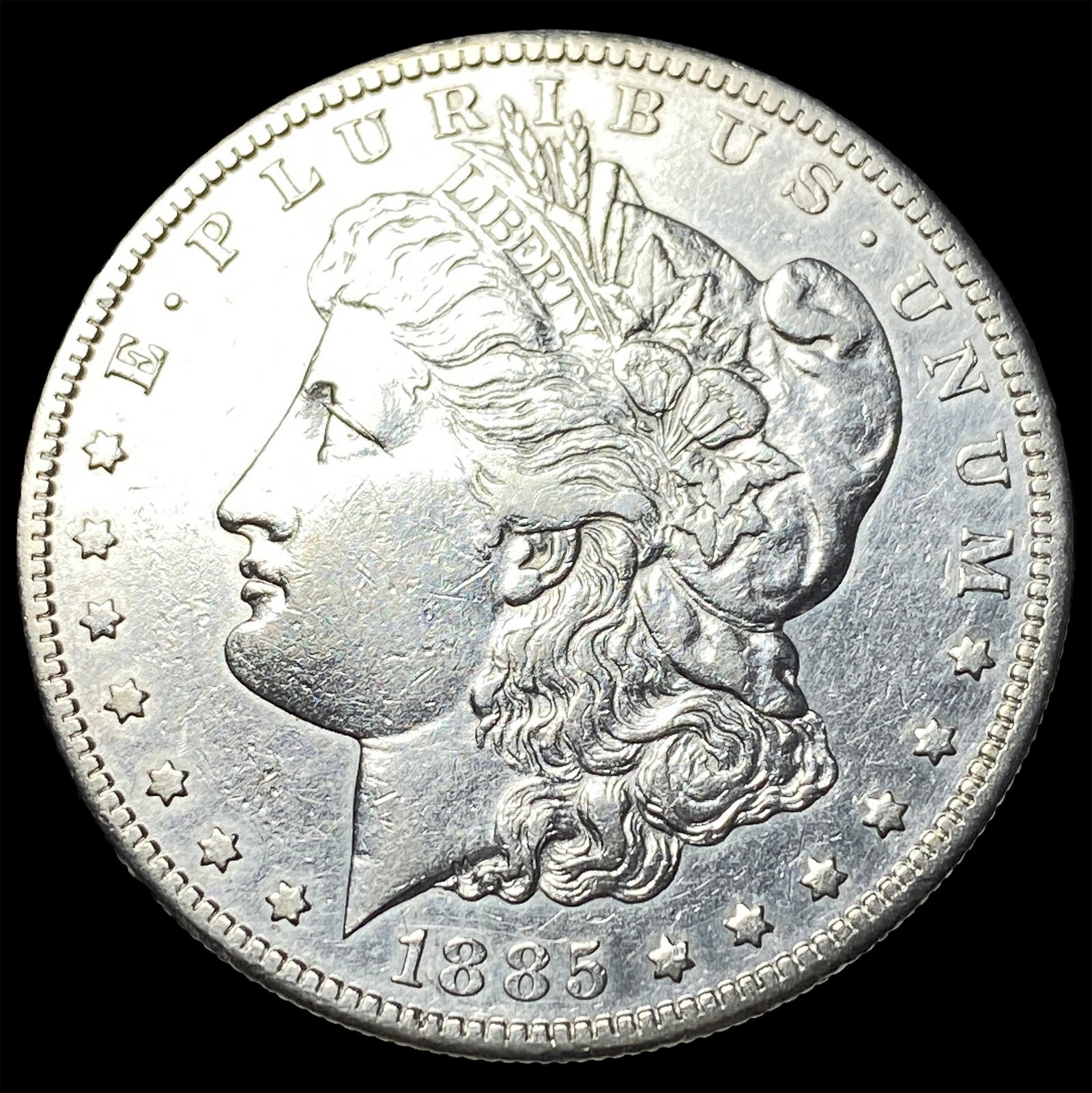 1885 Morgan Silver Dollar CLOSELY UNCIRCULATED: 1885 Morgan Silver Dollar CLOSELY UNCIRCULATED