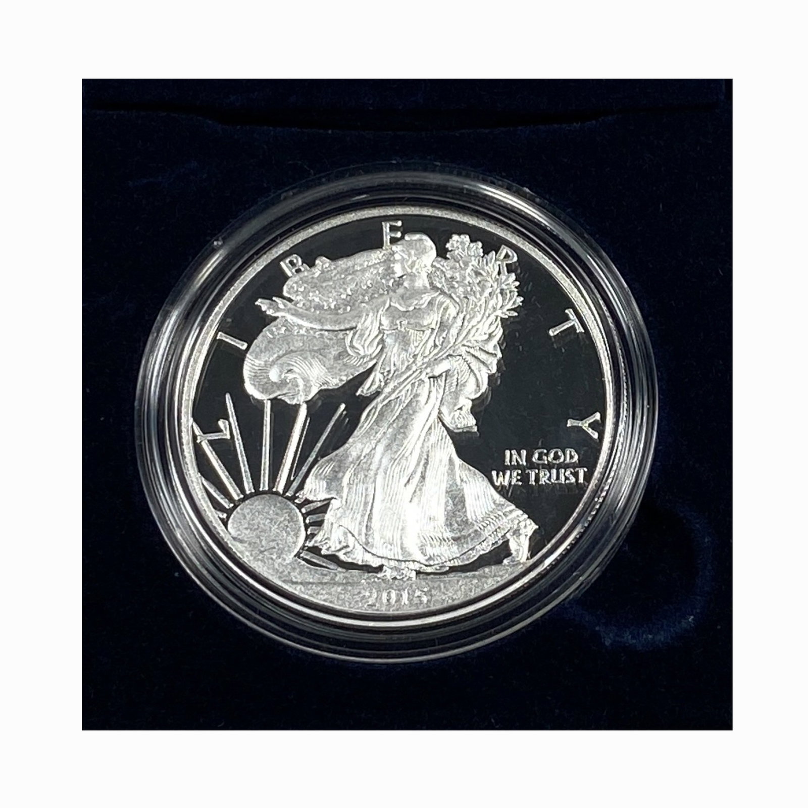 2015 American Eagle 1 oz Silver Proof Coin (1 of 2)