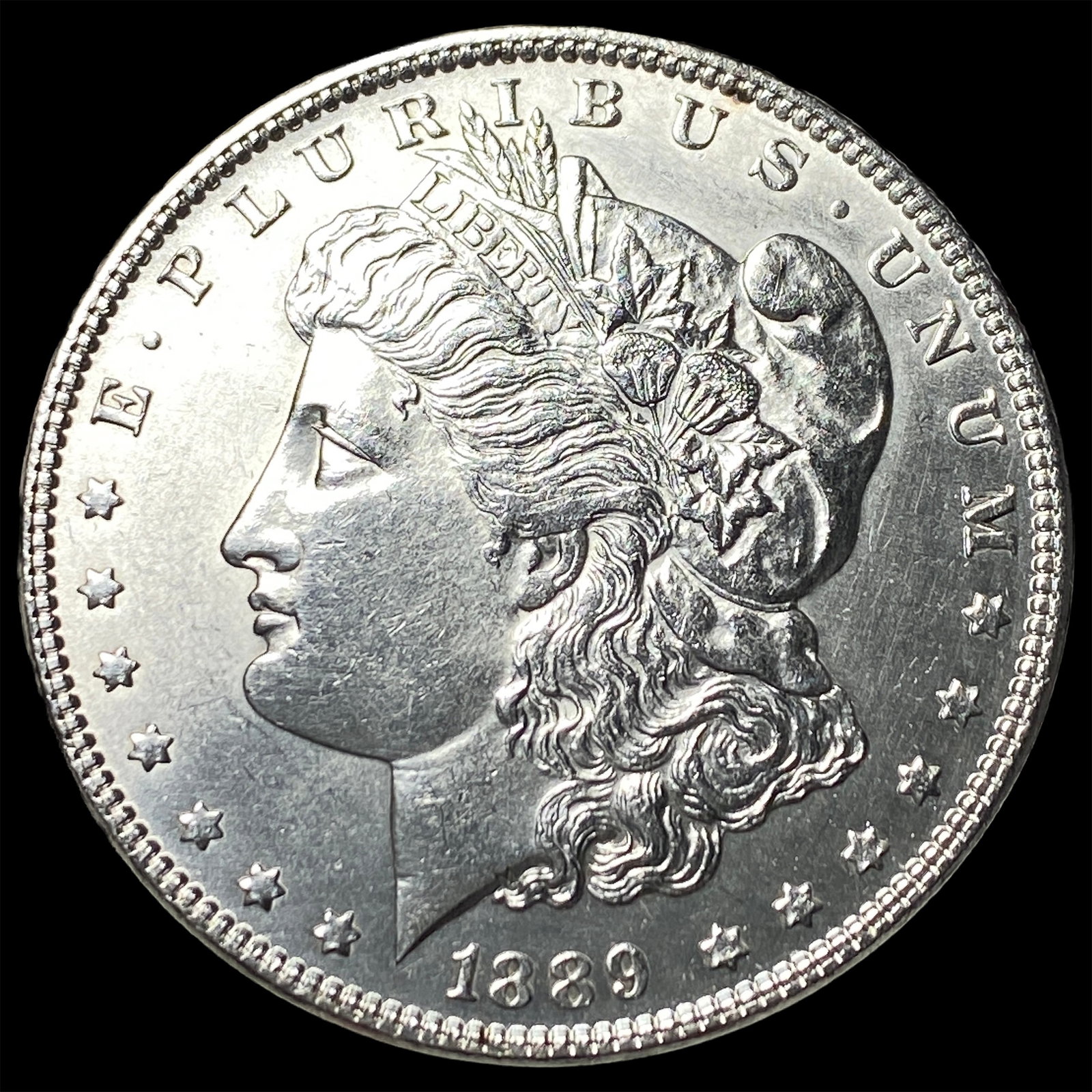 1889 Silver Morgan Dollar UNCIRCULATED: 1889 Silver Morgan Dollar UNCIRCULATED