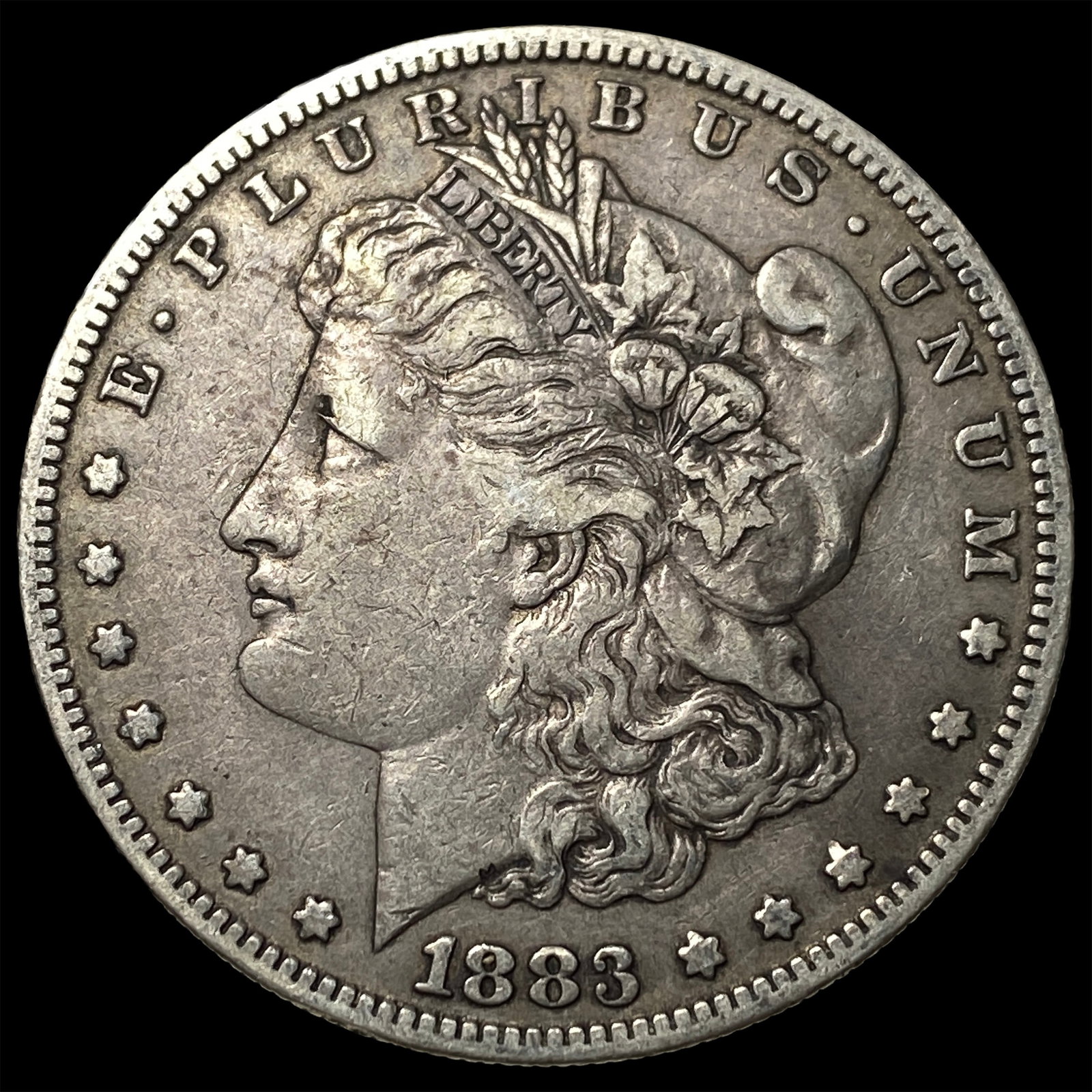 1883 Morgan Silver Dollar NEARLY UNCIRCULATED: 1883 Morgan Silver Dollar NEARLY UNCIRCULATED