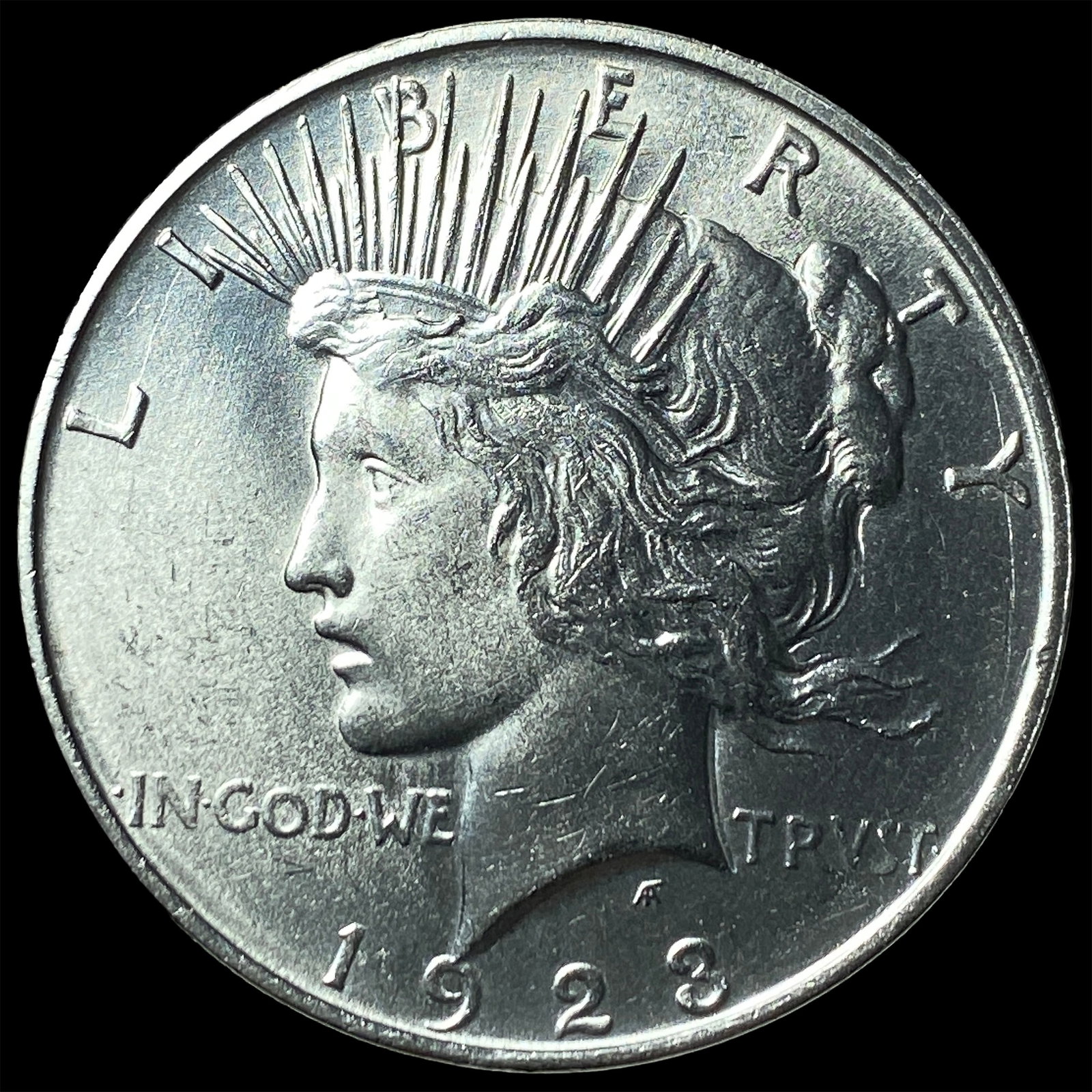 1923 Peace Silver Dollar UNCIRCULATED: 1923 Peace Silver Dollar UNCIRCULATED