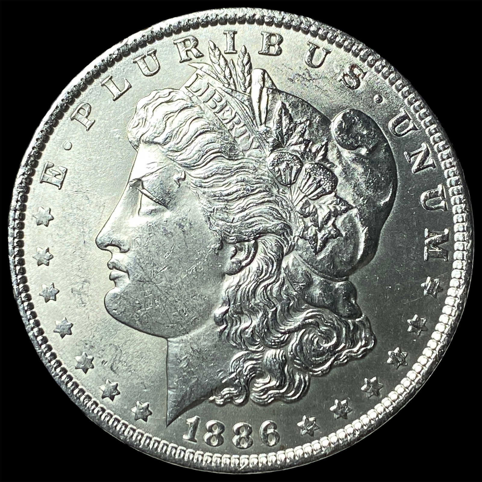 1886-P Silver Morgan Dollar UNCIRCULATED: 1886-P Silver Morgan Dollar UNCIRCULATED