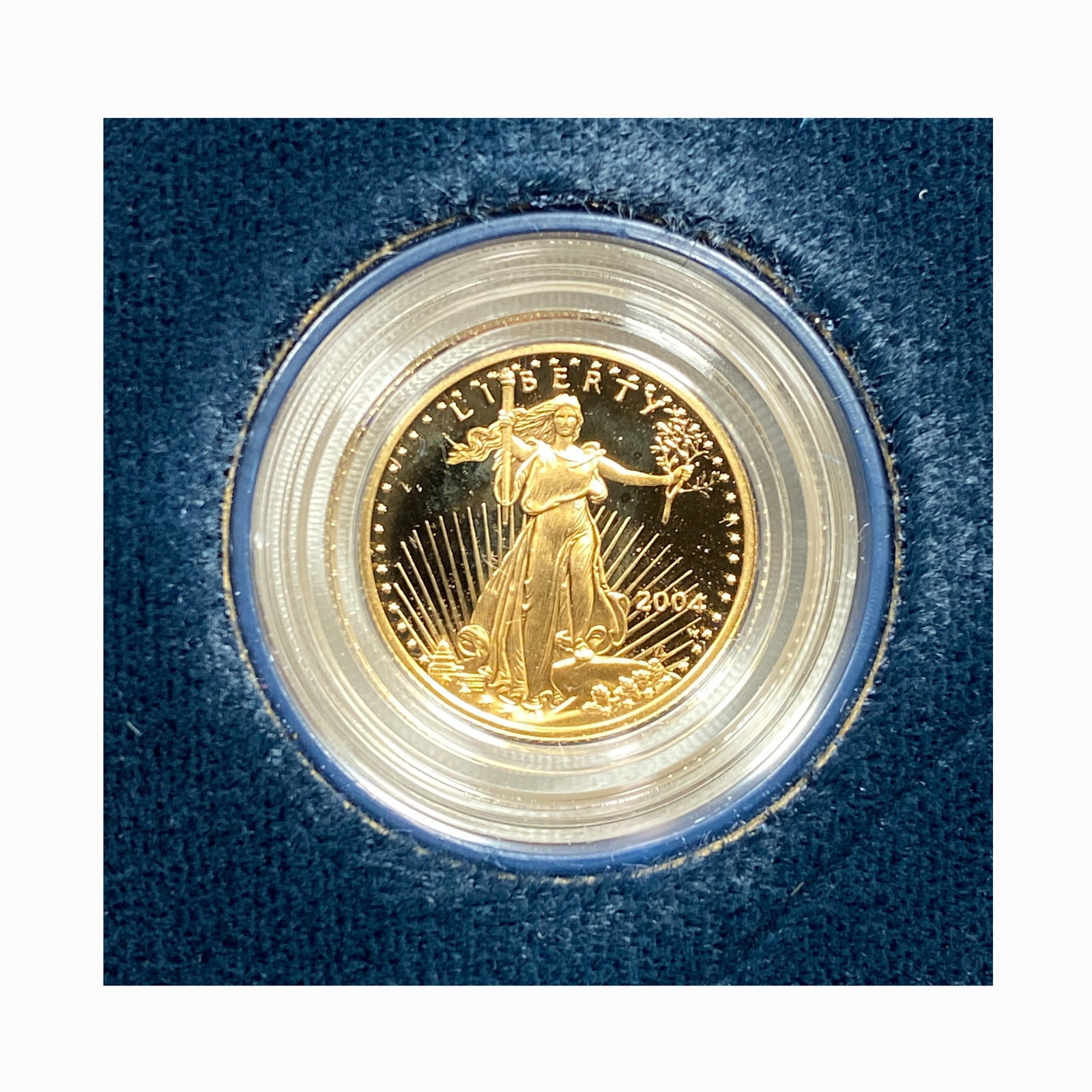 2004 American Eagle 1/10 oz Gold Proof Coin (1 of 2)