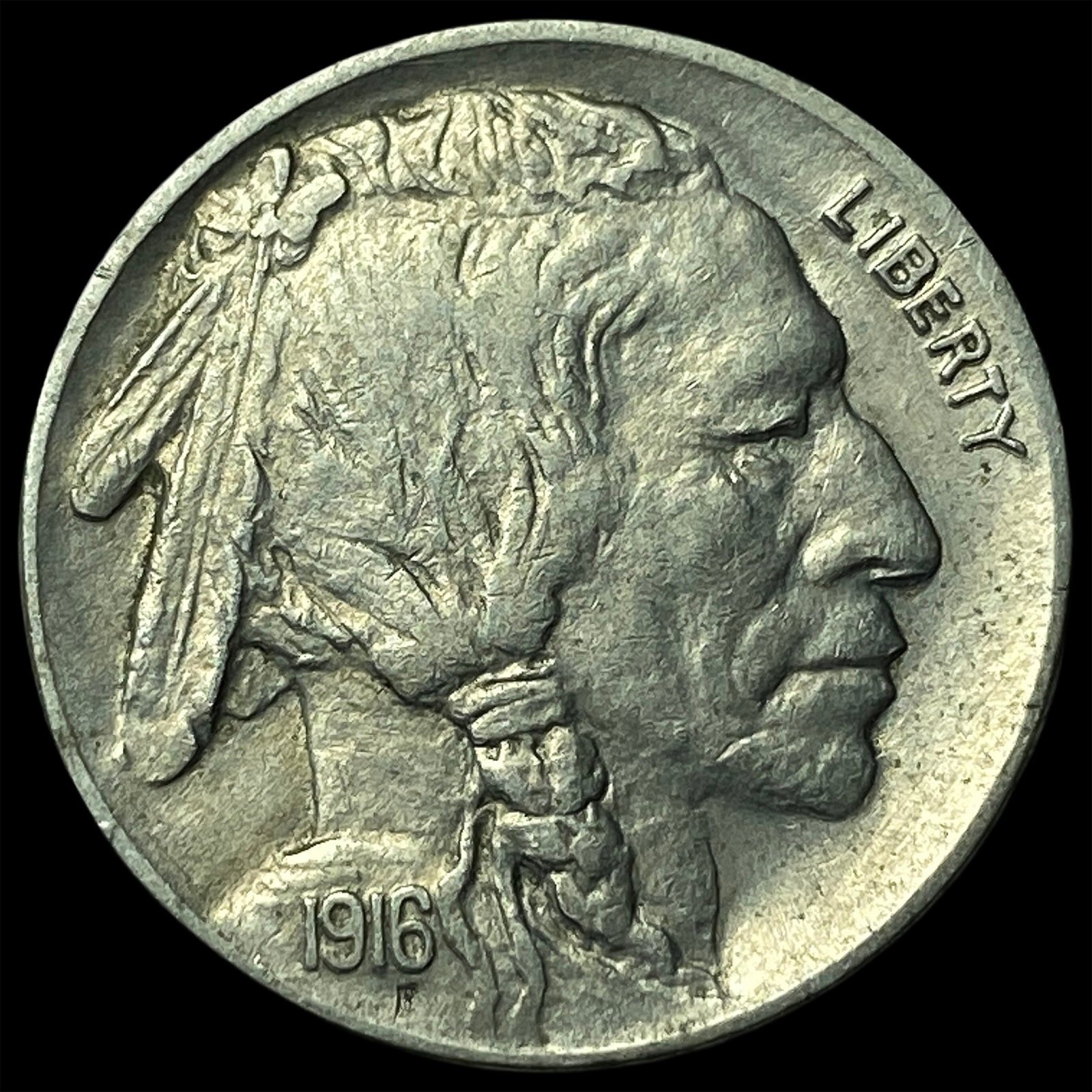 1916 Buffalo Nickel CHOICE AU: 1916 Buffalo Nickel CHOICE AU