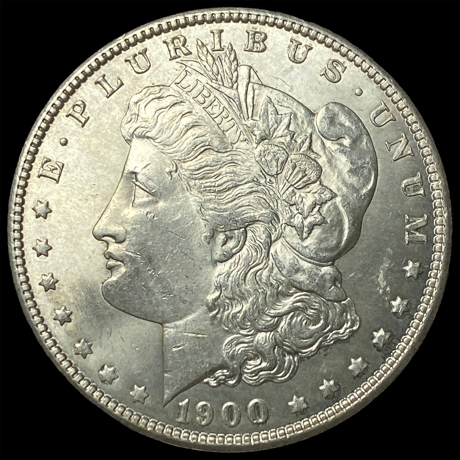 1900 Morgan Silver Dollar CLOSELY UNCIRCULATED: 1900 Morgan Silver Dollar CLOSELY UNCIRCULATED