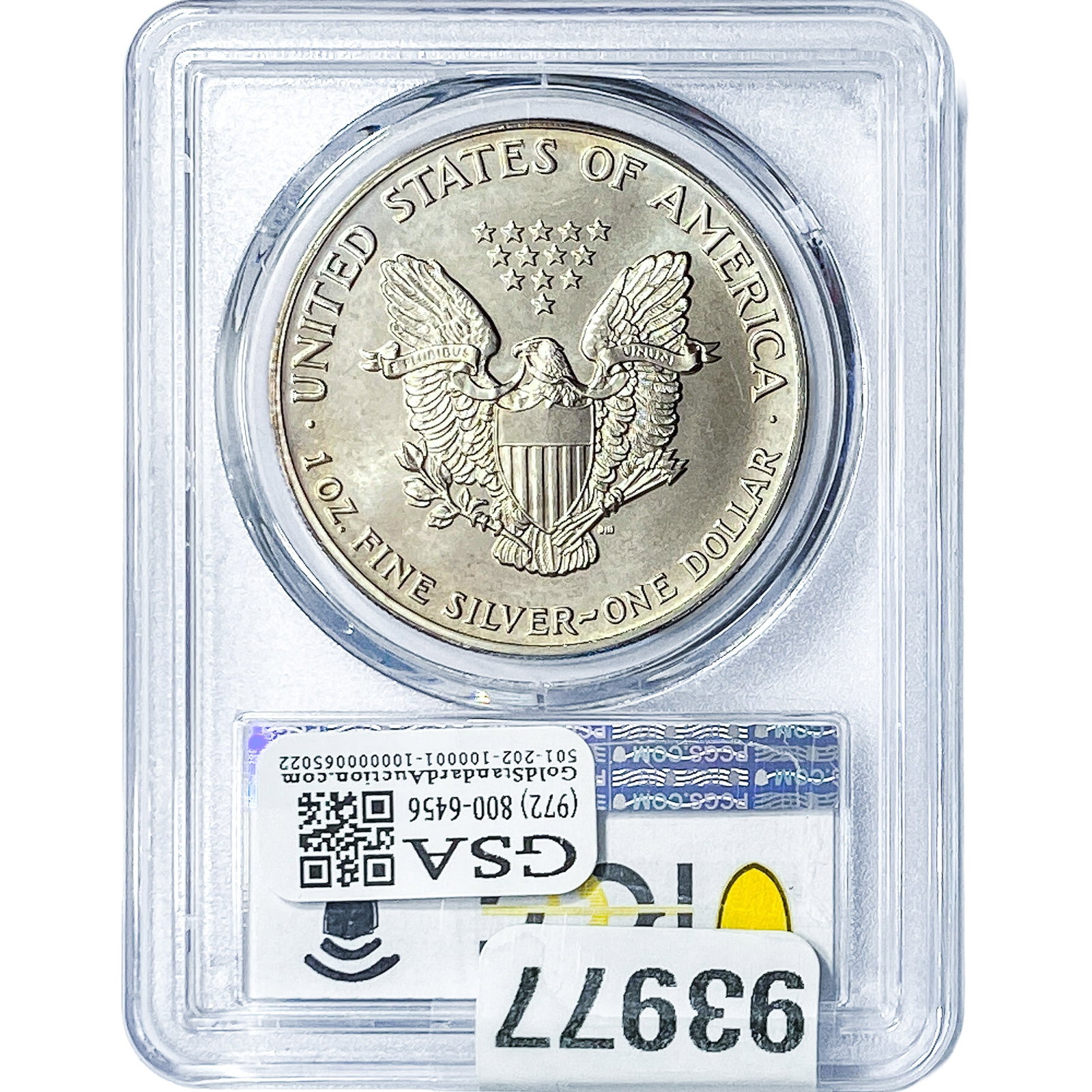 1991 Silver Eagle PCGS MS66 - 2