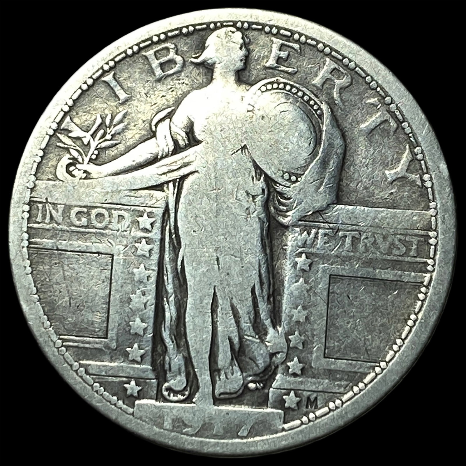 1925 Standing Liberty Quarter LIGHTLY CIRCULATED: 1925 Standing Liberty Quarter LIGHTLY CIRCULATED