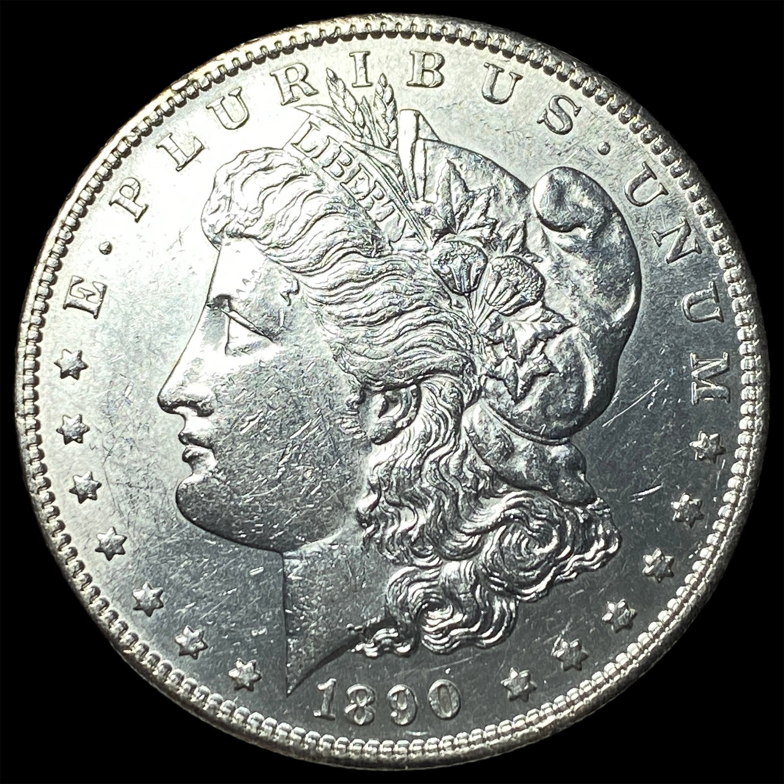 1890 Morgan Silver Dollar CHOICE BU: 1890 Morgan Silver Dollar CHOICE BU
