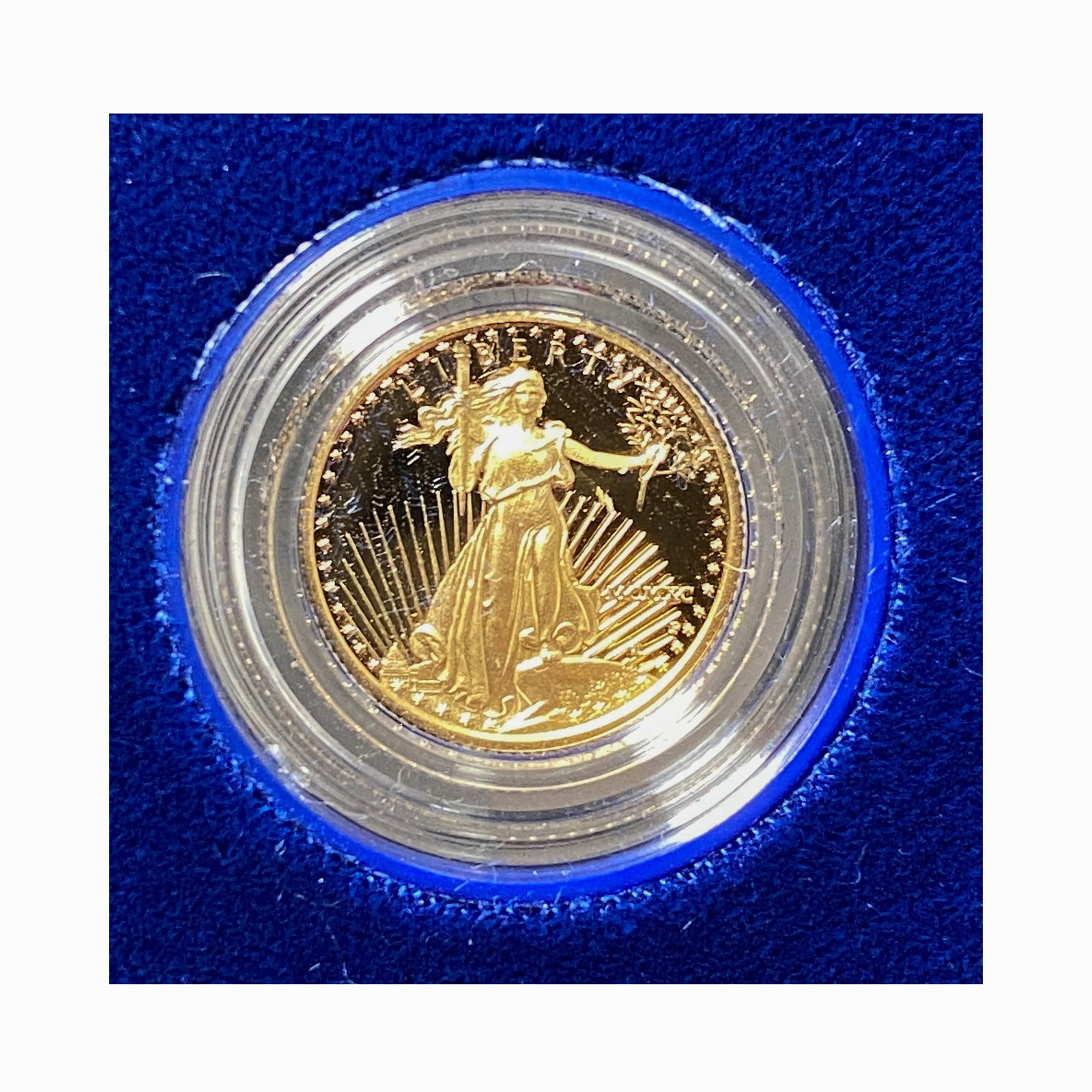 1990 American Eagle 1/10 oz Gold Proof Coin: 1990 American Eagle 1/10 oz Gold Proof Coin