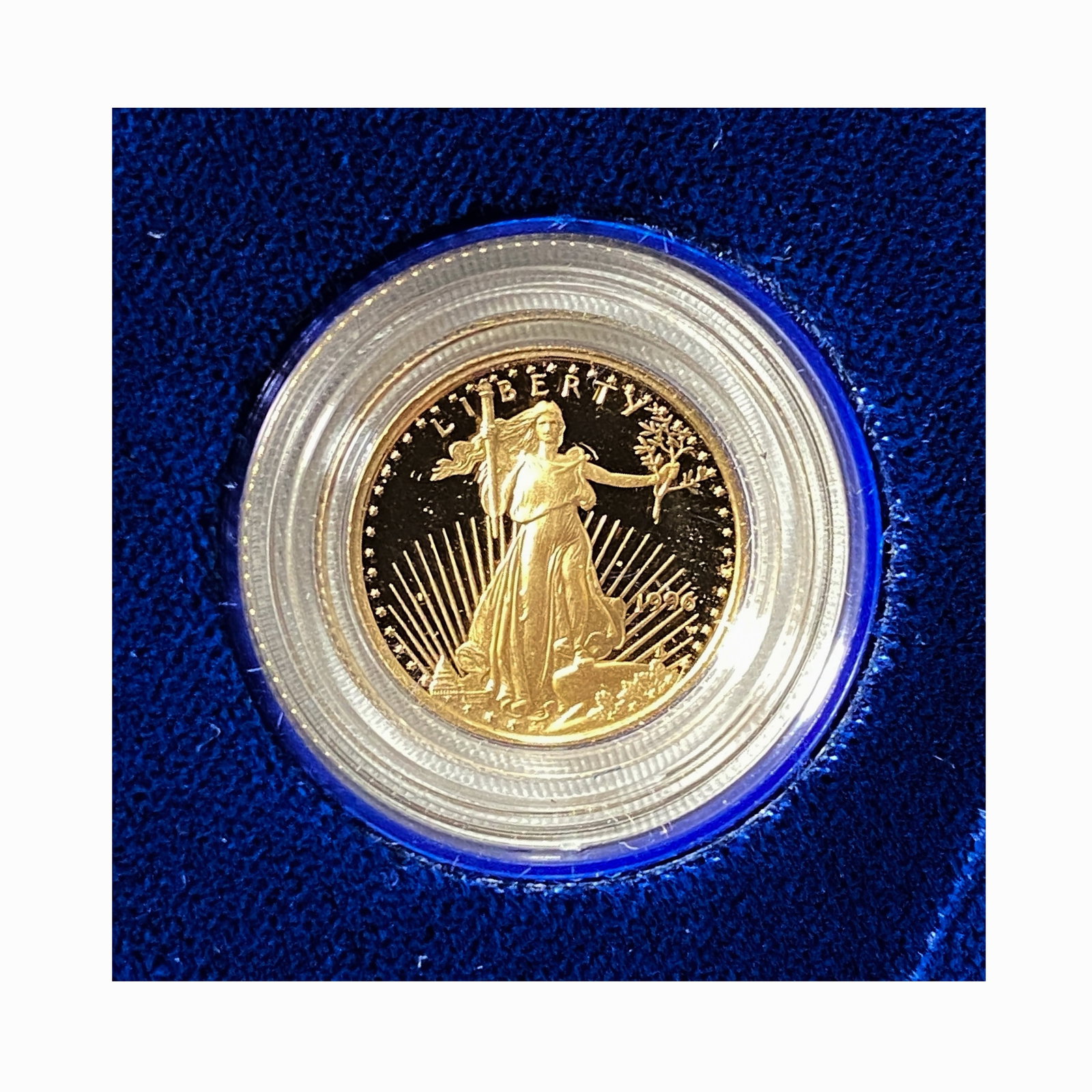 1993 American Eagle 1/10 oz Gold Proof Coin (1 of 2)