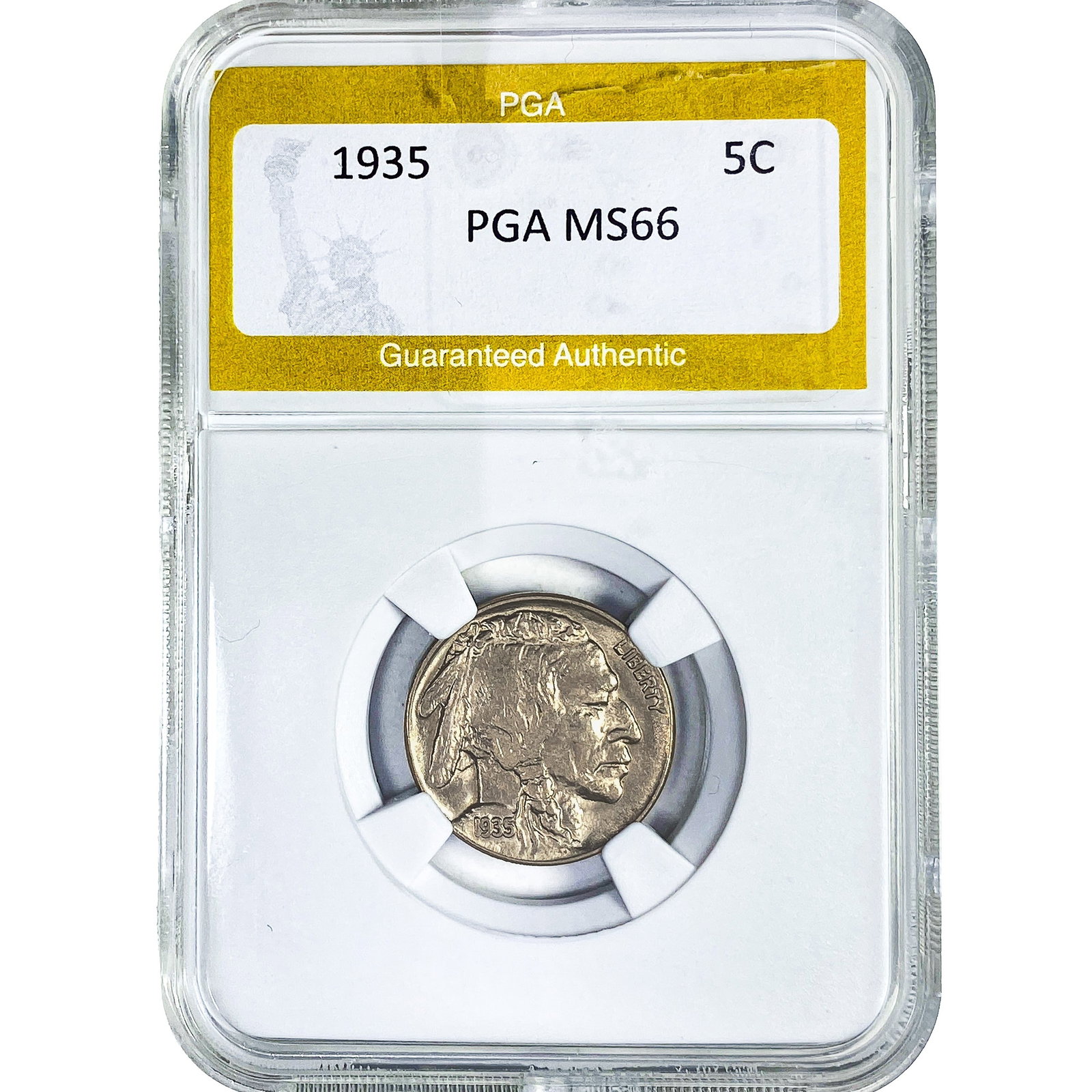 1935 Buffalo Nickel PGA MS66 (1 of 2)