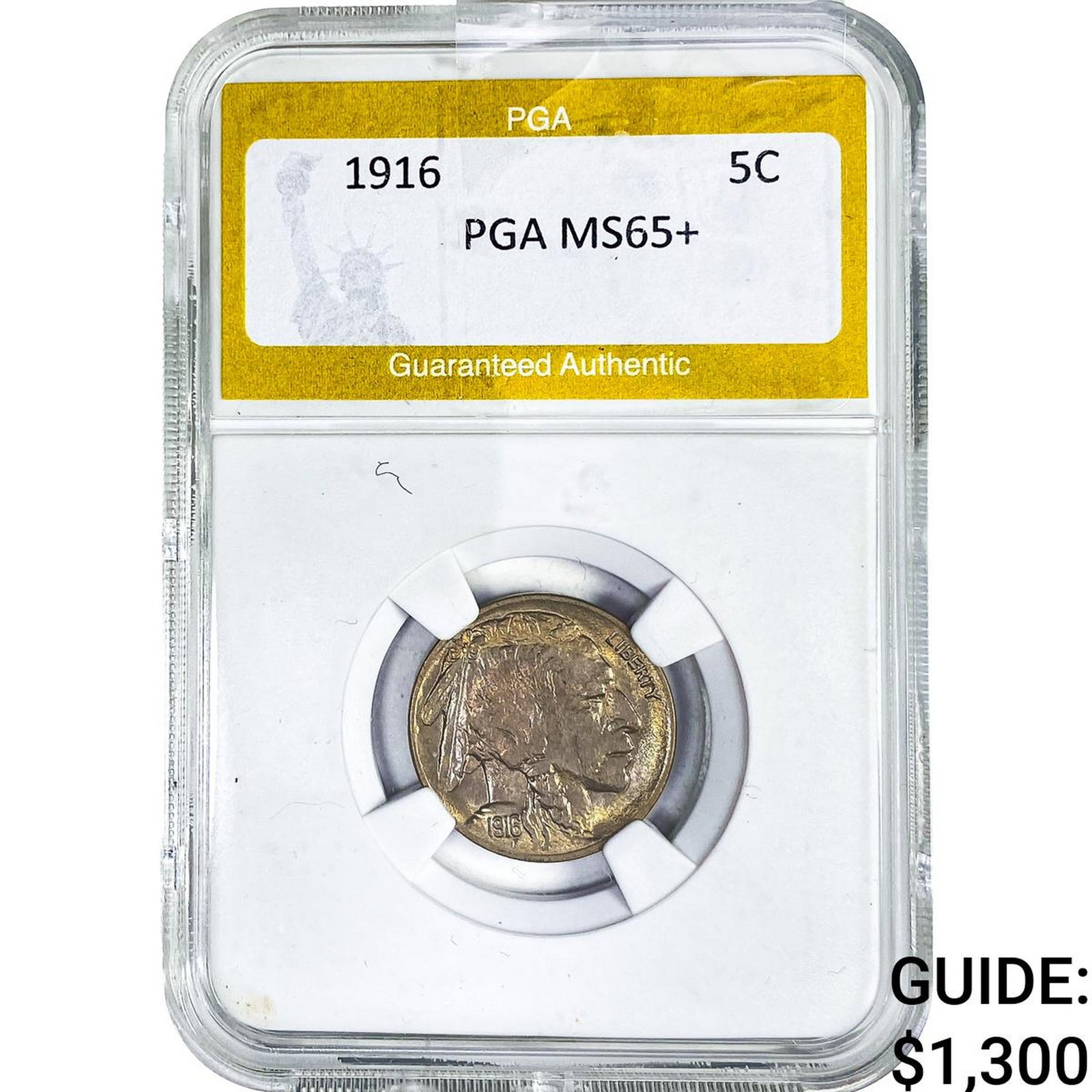 1916 Buffalo Nickel PGA MS65+ (1 of 2)