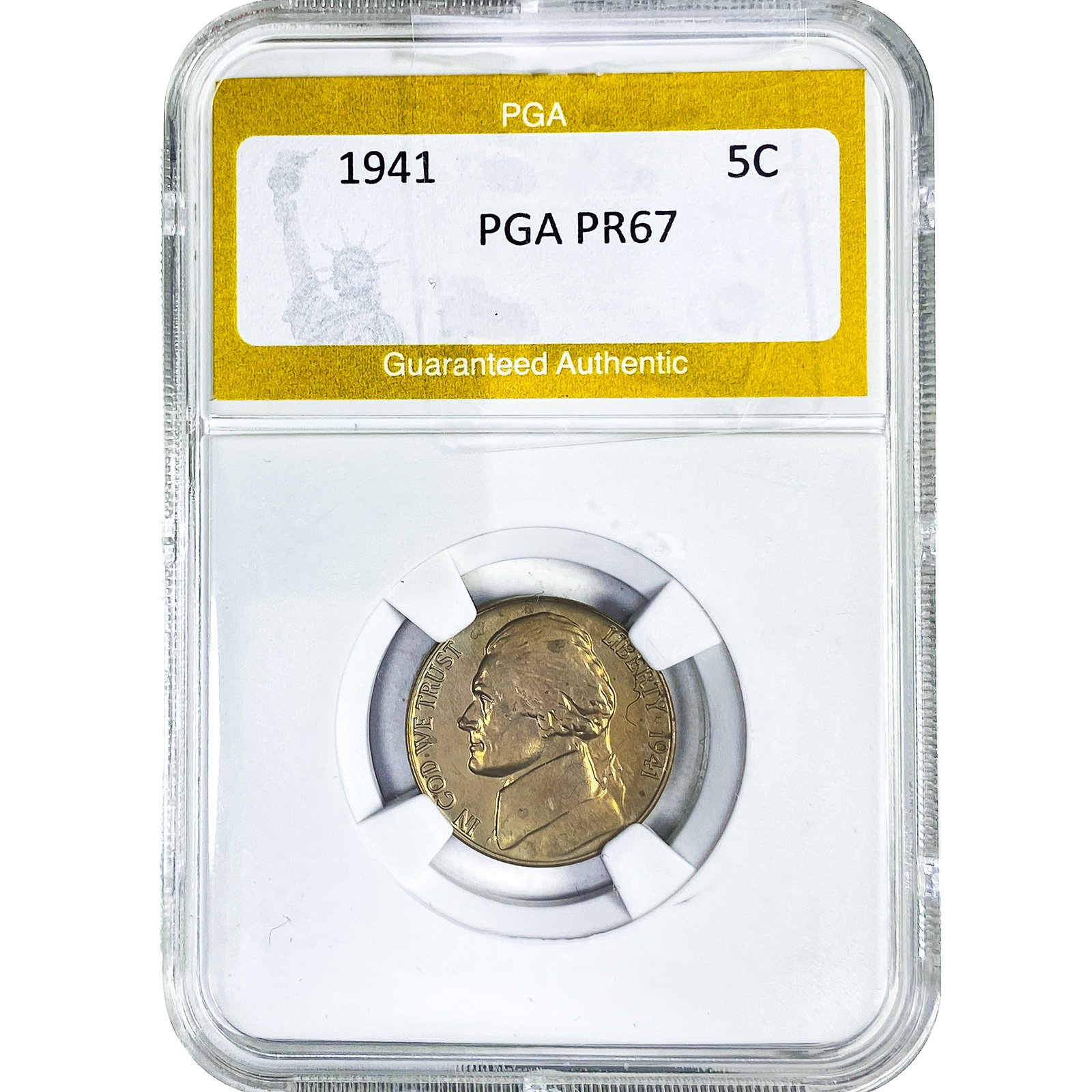1941 Jefferson Nickel PGA PR67 (1 of 2)