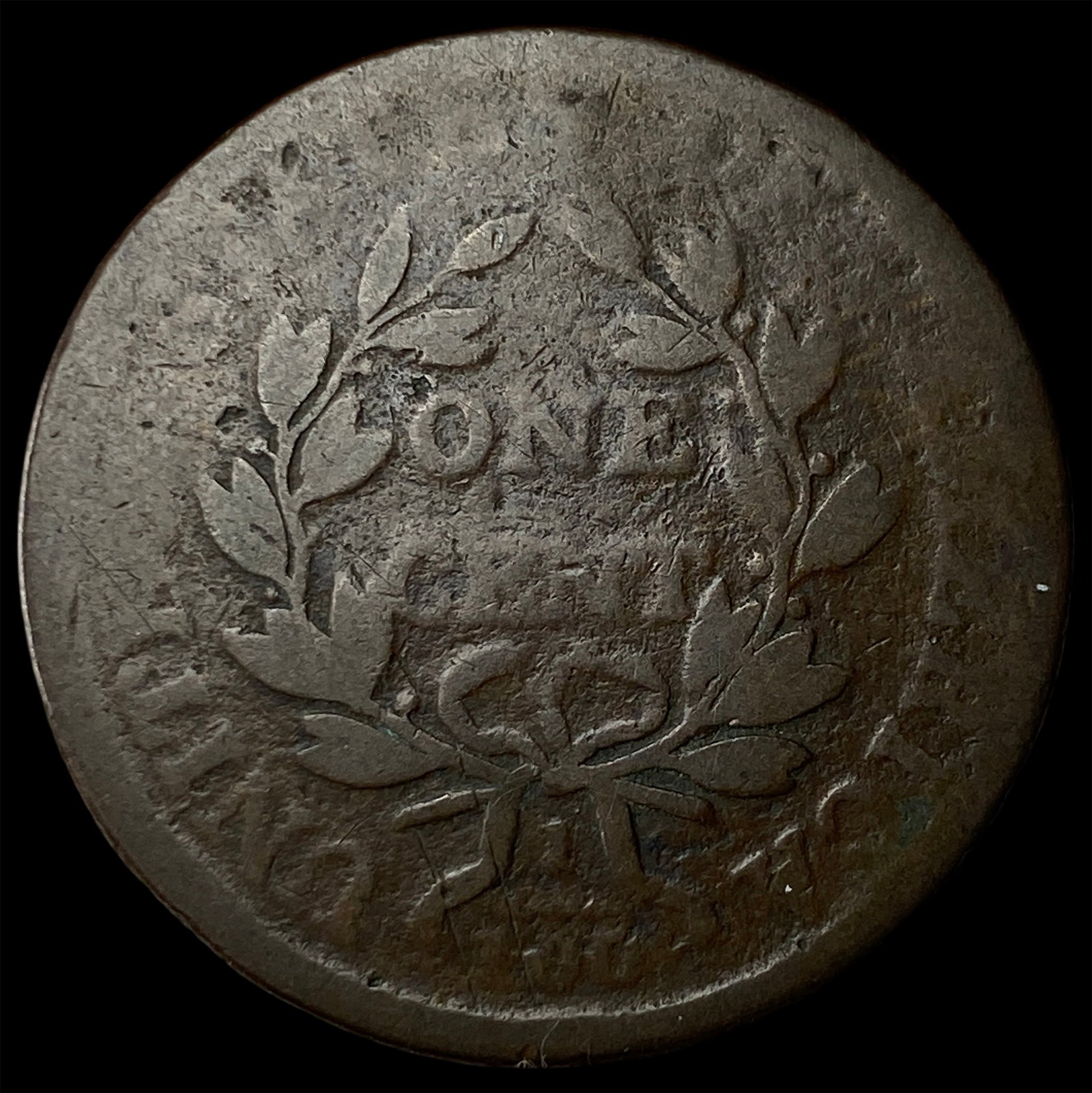 1798 Draped Bust Large Cent LIGHTLY CIRCULATED - 2