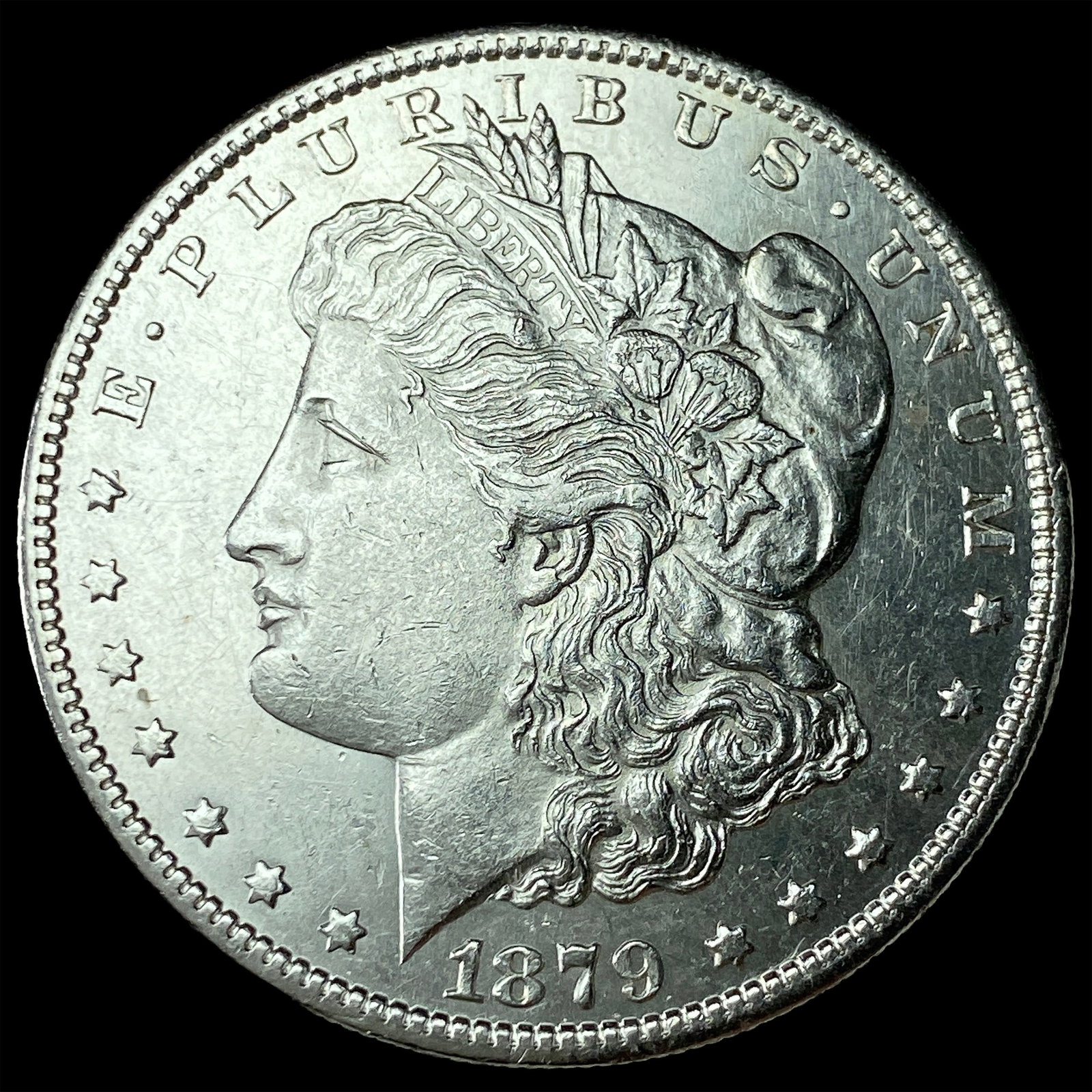 1879-S Silver Morgan Dollar UNCIRCULATED: 1879-S Silver Morgan Dollar UNCIRCULATED