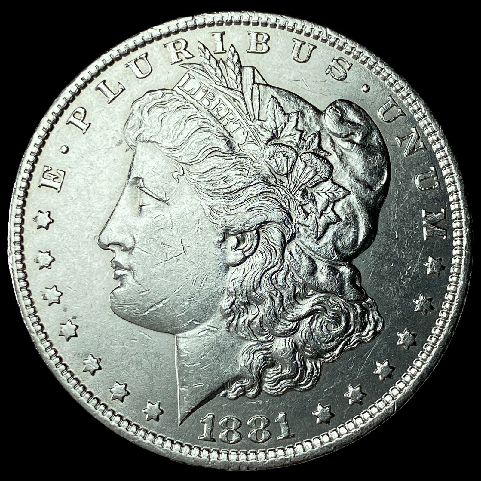 1881 Morgan Silver Dollar NICELY CIRCULATED: 1881 Morgan Silver Dollar NICELY CIRCULATED