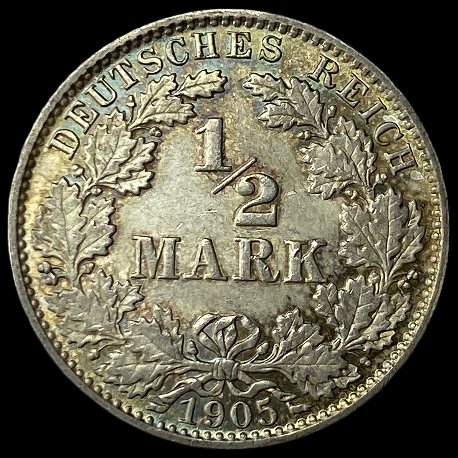 1905-J Germany Silver 1/2 Mark CHOICE PROOF CHOICE BU (1 of 2)