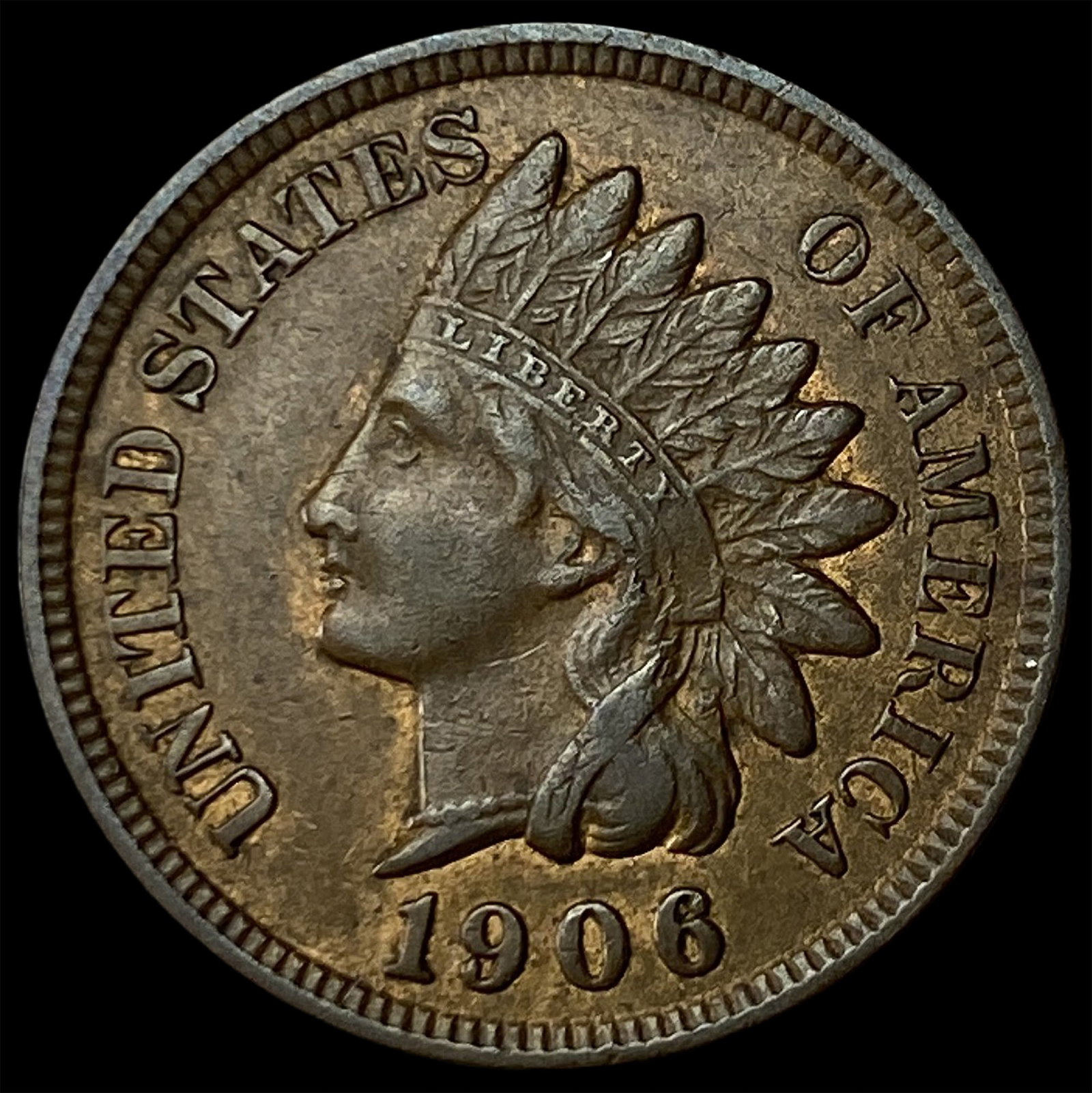 1906 Indian Head Cent CHOICE AU (1 of 2)