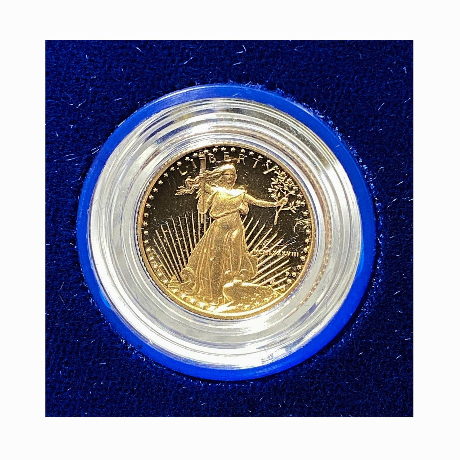 1988 American Eagle 1/10 oz Gold Proof Coin (1 of 2)