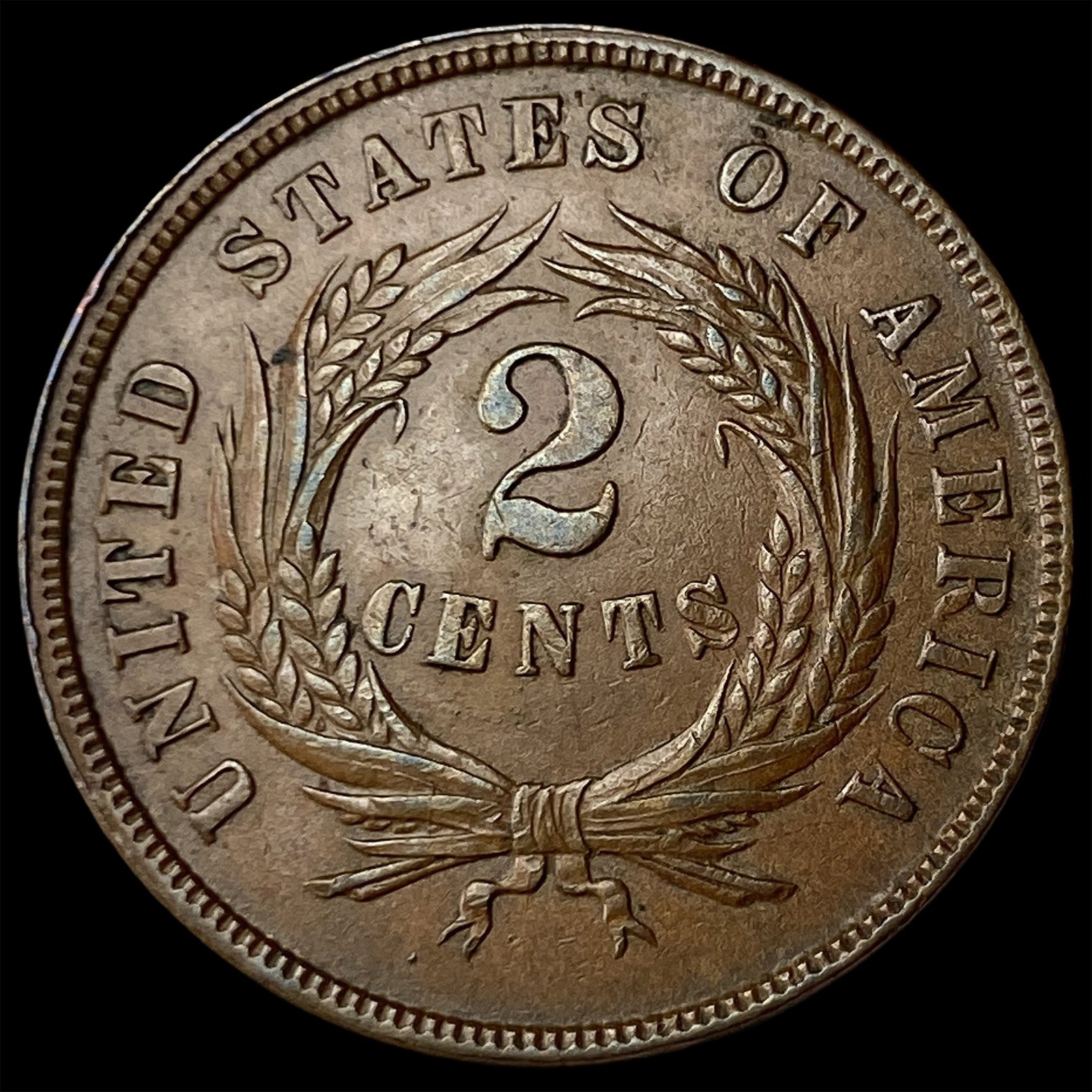 1865 Two-Cent Piece UNCIRCULATED - 2