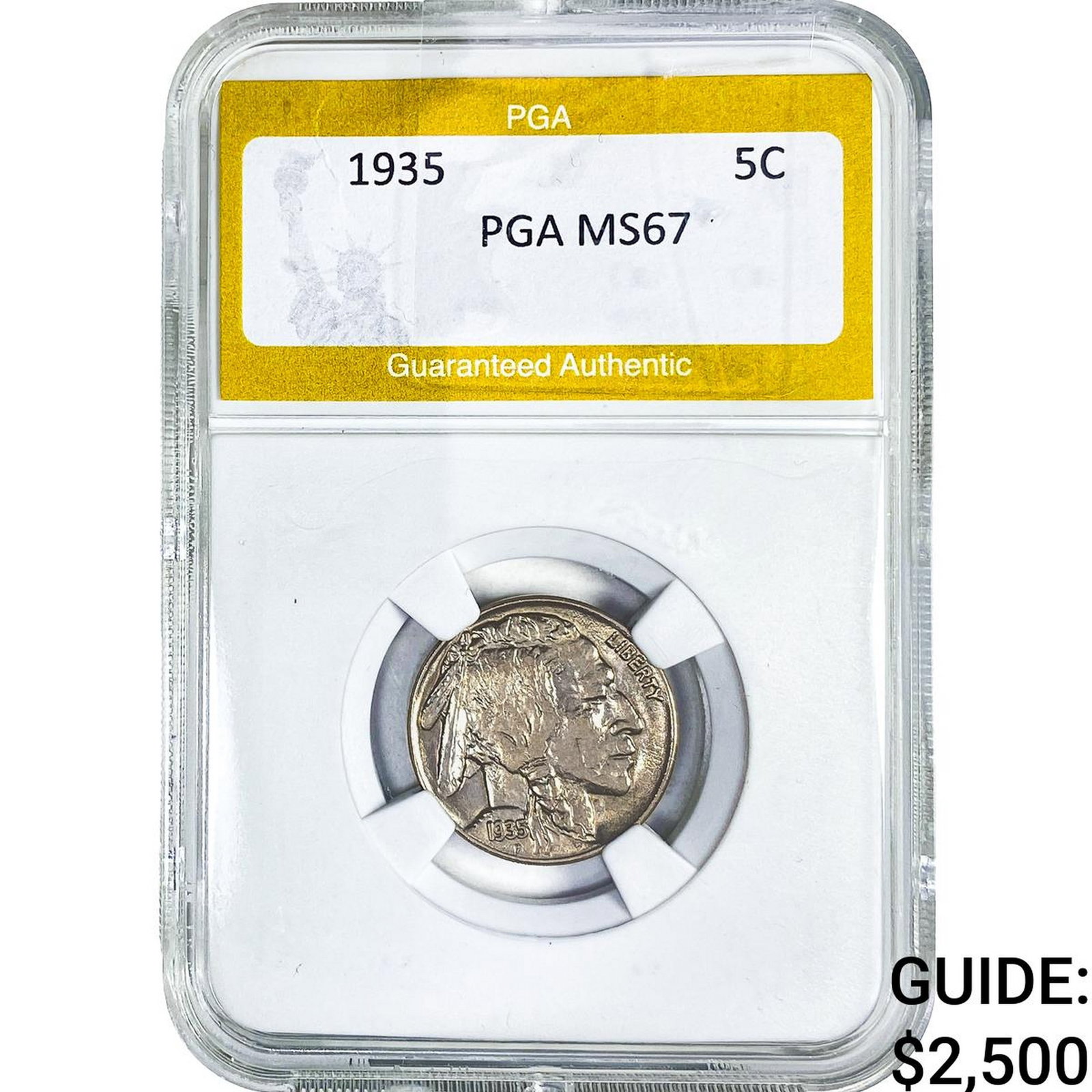 1935 Buffalo Nickel PGA MS67 (1 of 2)