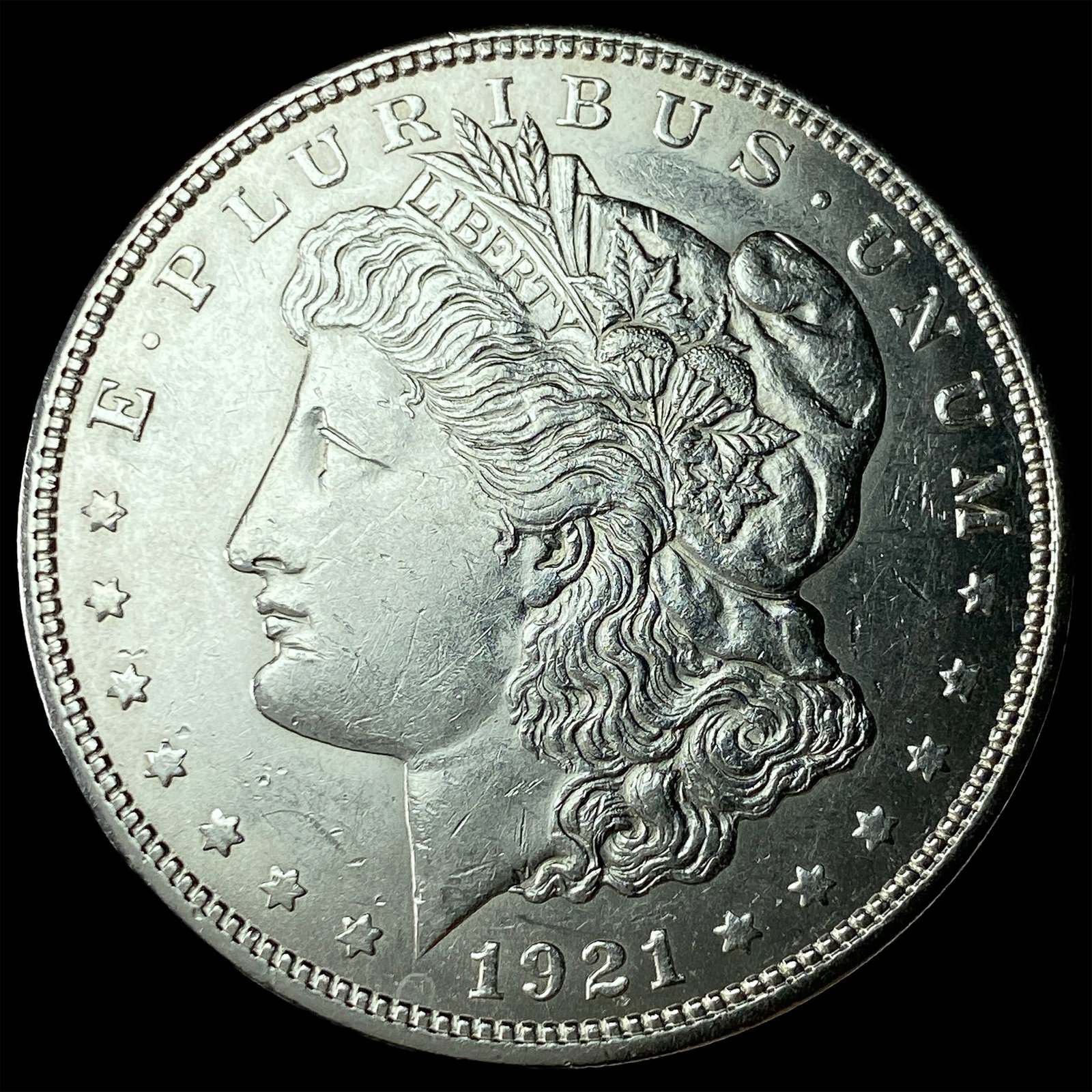 1921 Silver Morgan Dollar UNCIRCULATED: 1921 Silver Morgan Dollar UNCIRCULATED