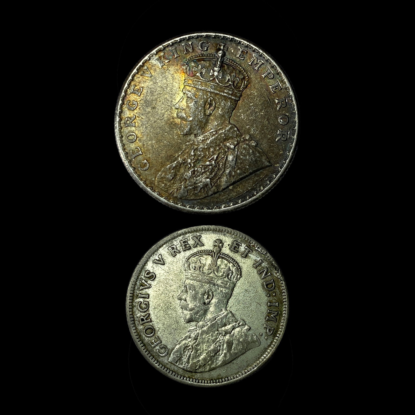 1913 India Silver 1 Rupee CLOSELY UNCIRCULATED (1 of 2)