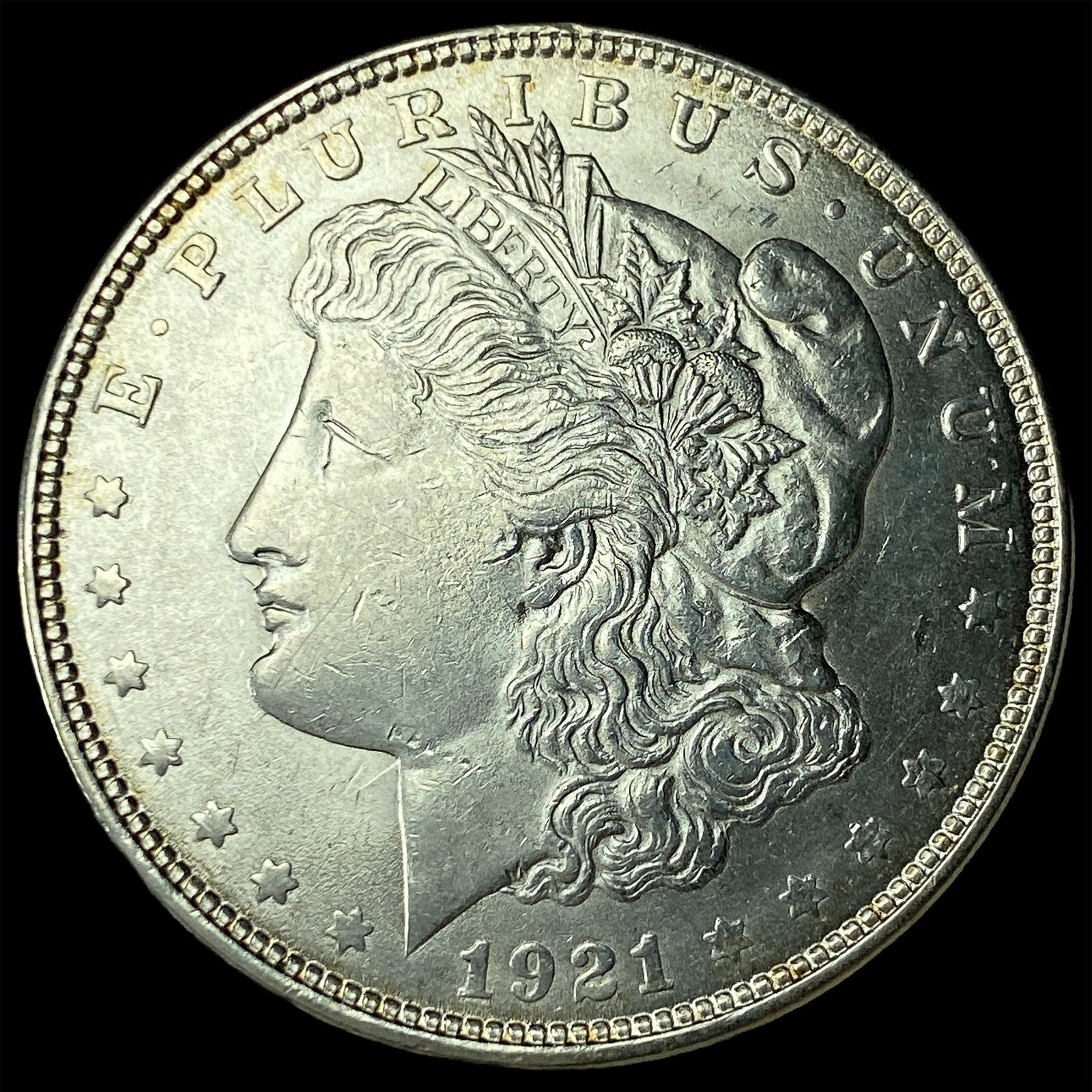 1921 Silver Morgan Dollar UNCIRCULATED: 1921 Silver Morgan Dollar UNCIRCULATED