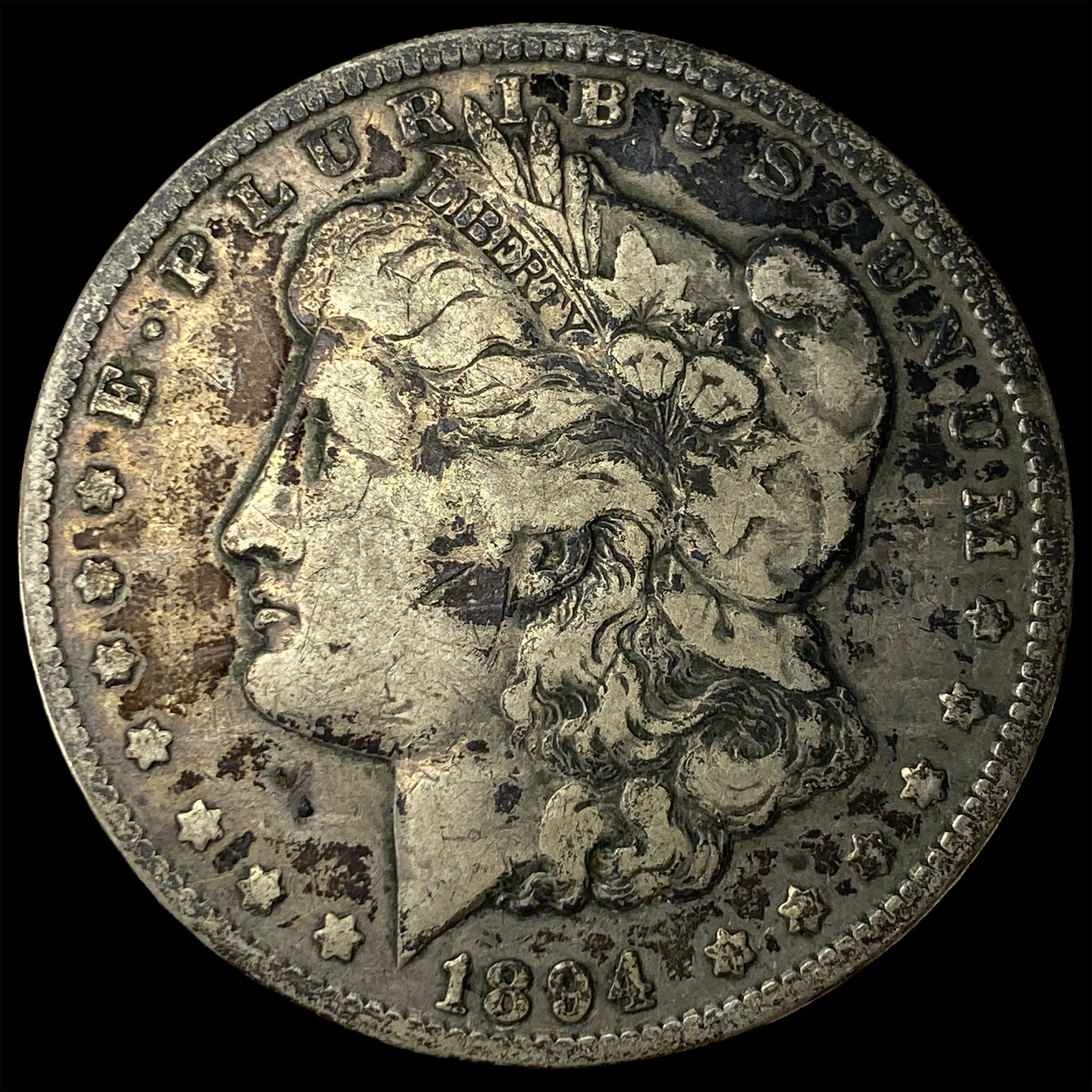 1894-O Silver Morgan Dollar LIGHTLY CIRCULATED: 1894-O Silver Morgan Dollar LIGHTLY CIRCULATED