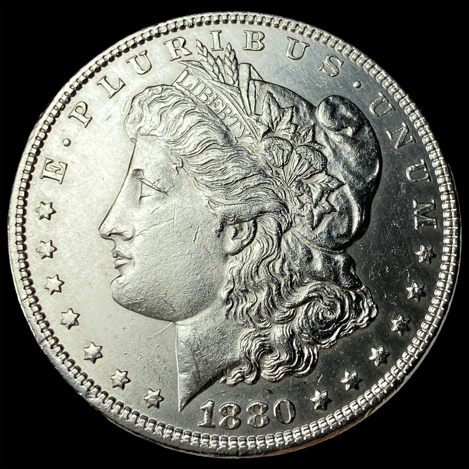 1880-S Silver Morgan Dollar CHOICE AU (1 of 2)
