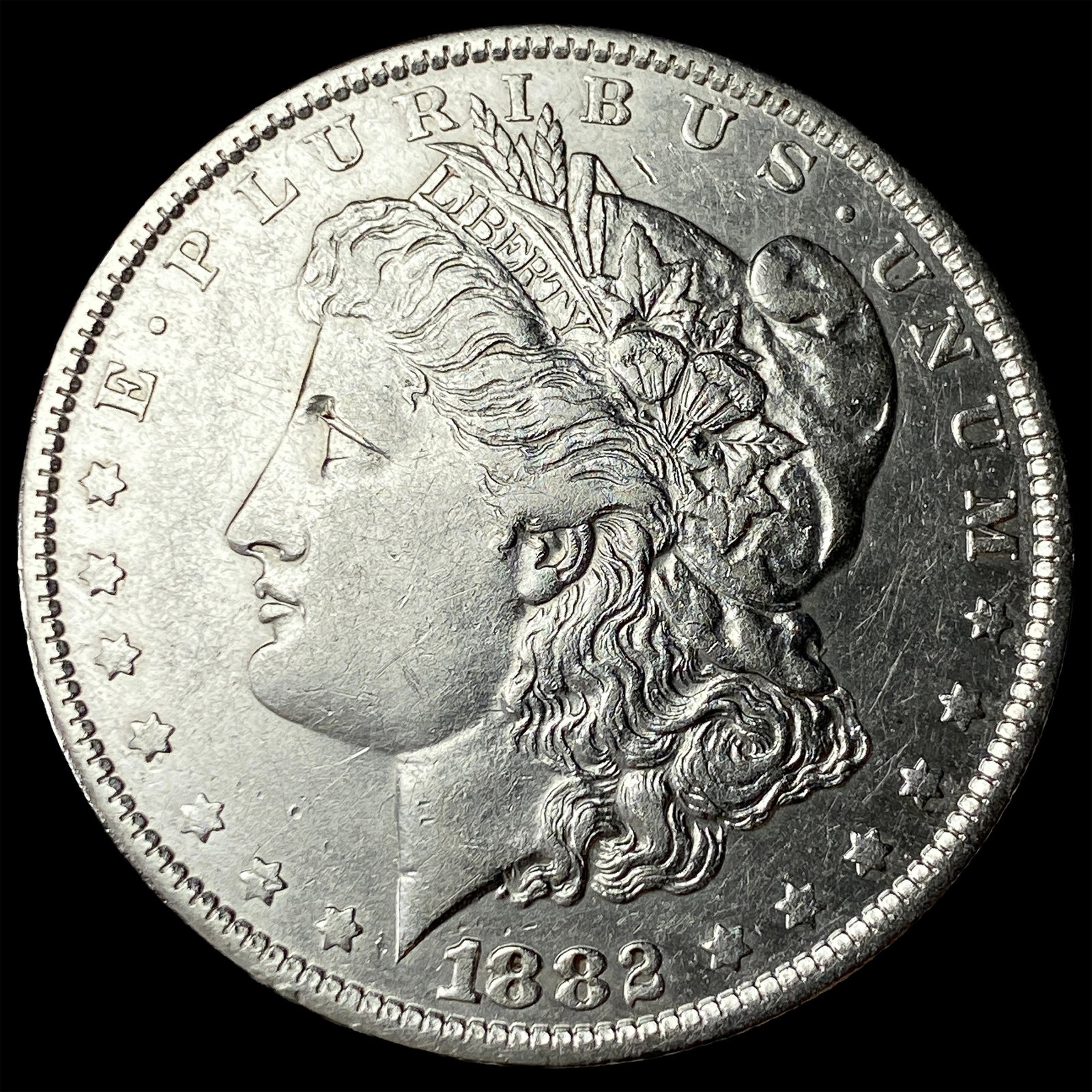 1882-O Silver Morgan Dollar CHOICE AU: 1882-O Silver Morgan Dollar CHOICE AU